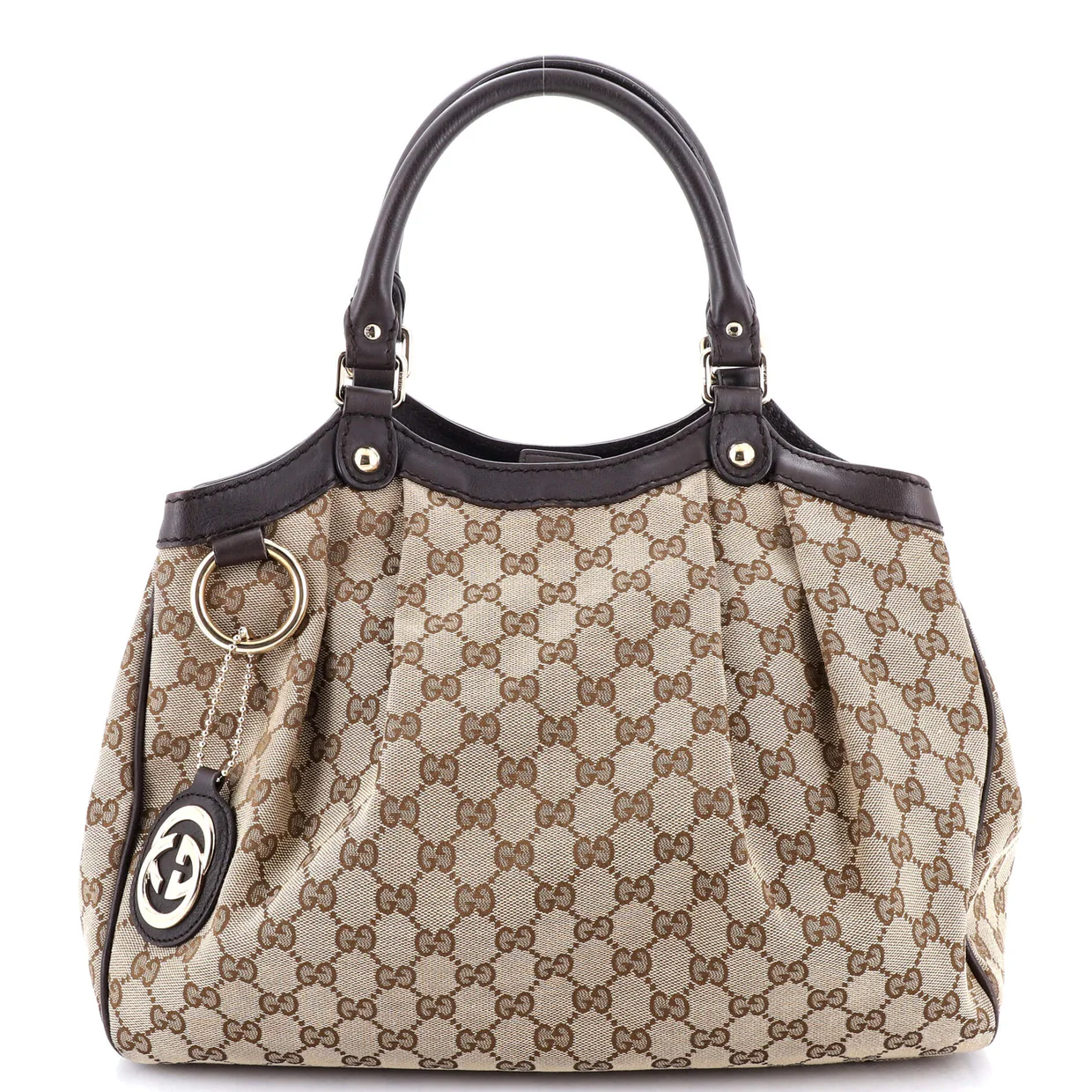 Sukey Tote GG Canvas Medium - Deep Luxury