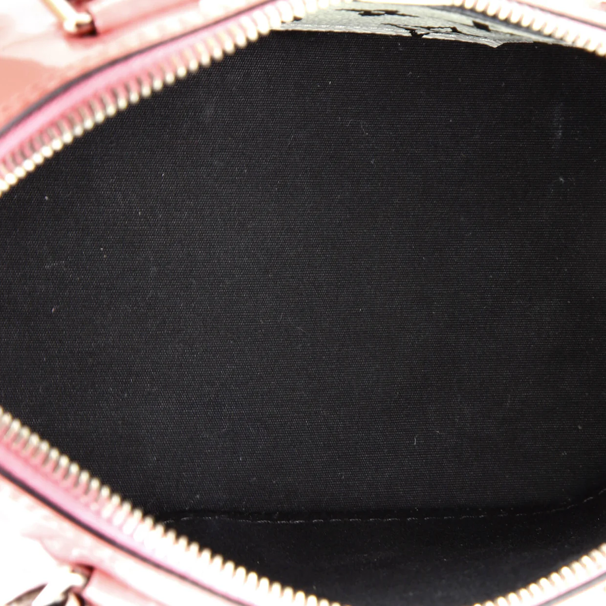 Alma Handbag Vernis with Monogram Canvas BB - Deep Luxury