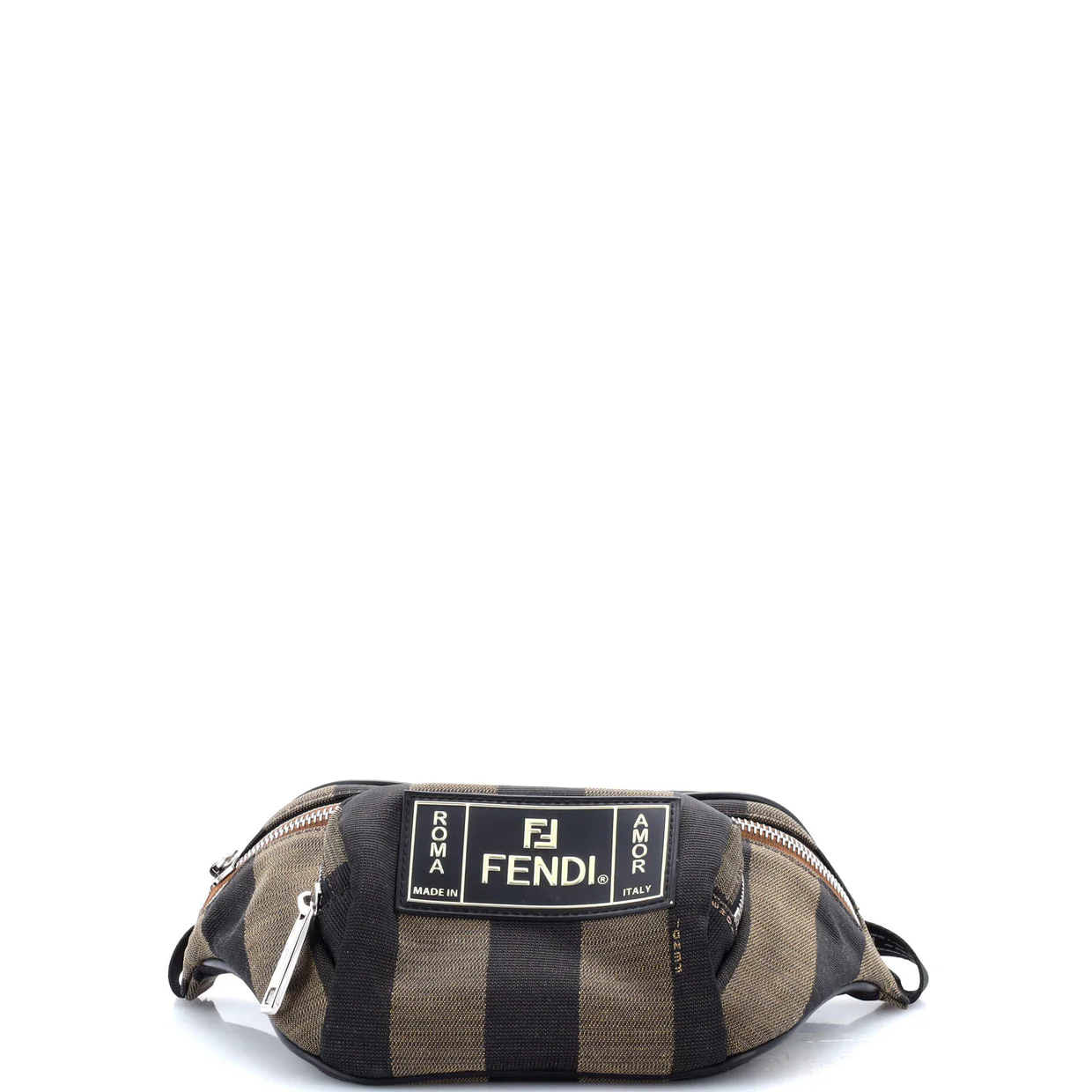 Front Pocket Waist Bag Pequin Canvas - Deep Luxury