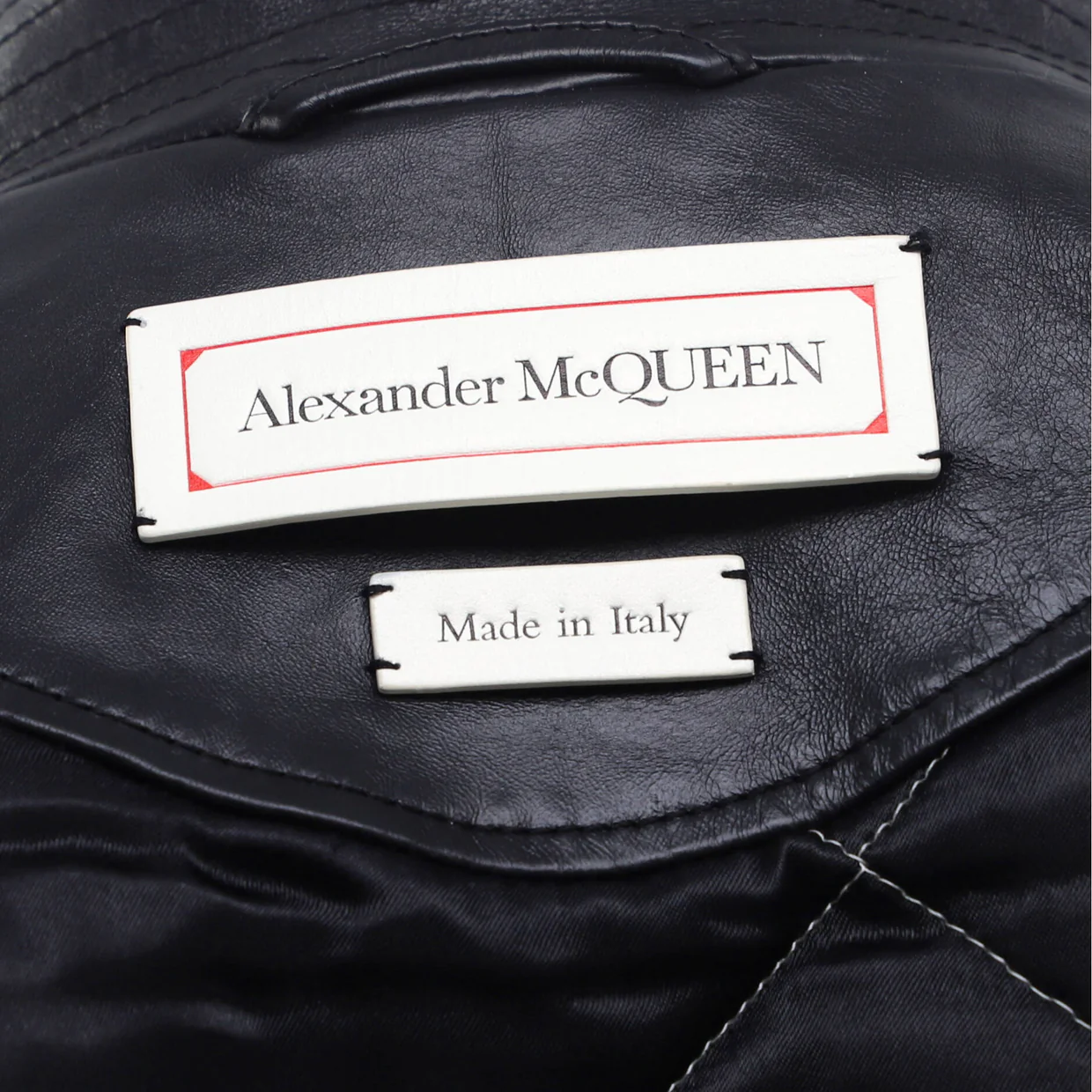 Men's Biker Jacket Quilted Leather - Deep Luxury