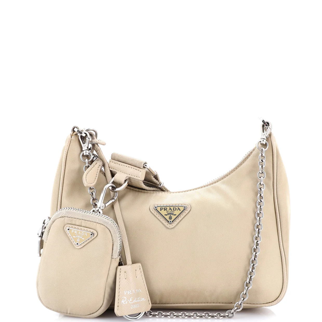 Re-Edition 2005 Shoulder Bag Tessuto Small - Deep Luxury
