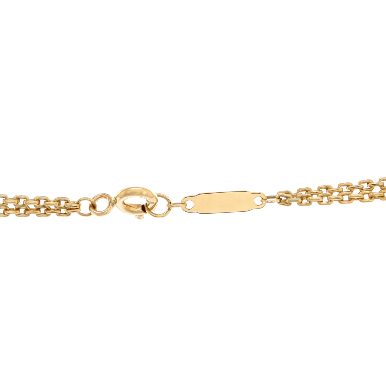 HardWear Double Link Pendant Necklace 18K Yellow Gold - Deep Luxury