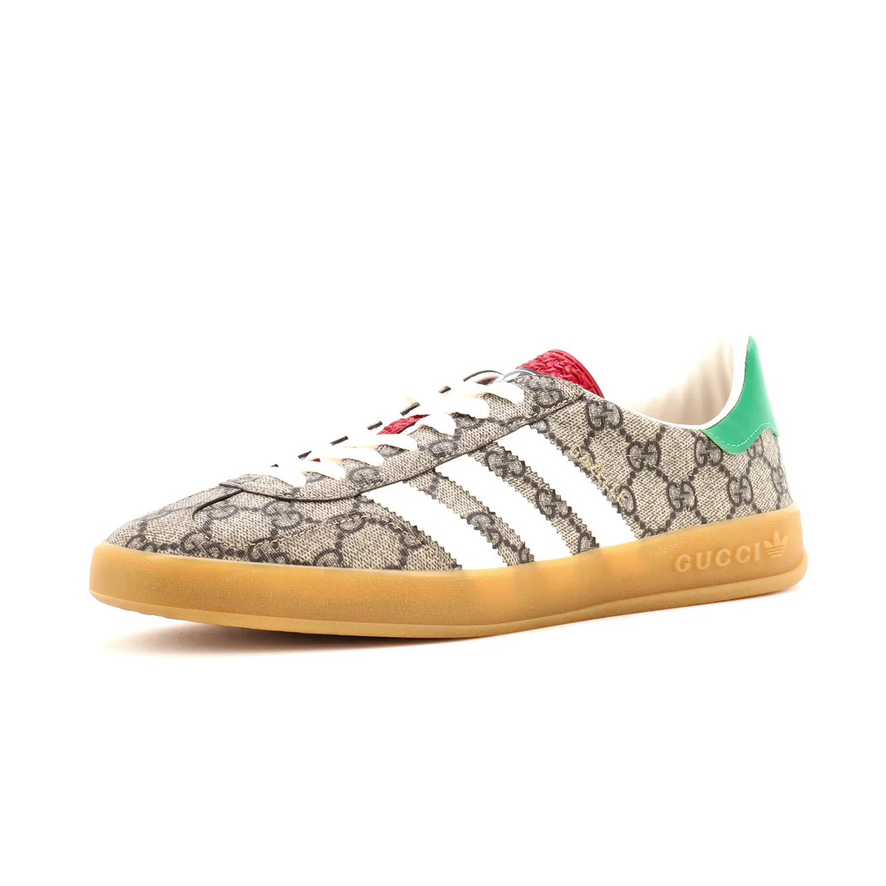x Adidas Women's Gazelle Sneakers GG Coated Canvas - Deep Luxury