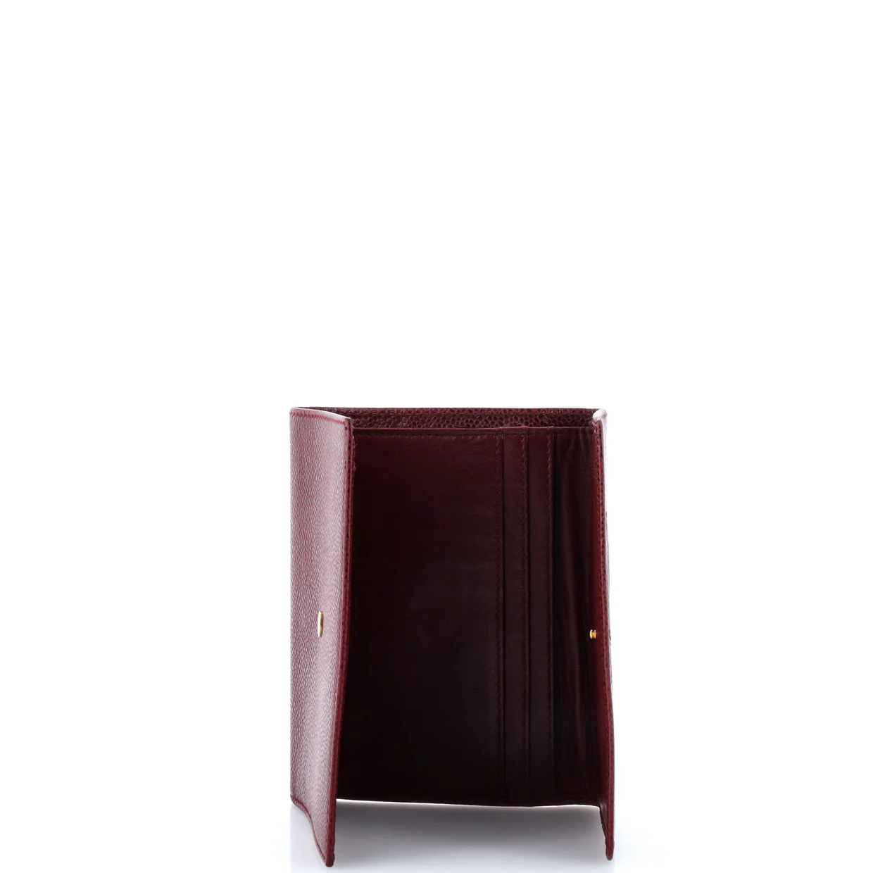 Trifold CC Wallet Caviar Long - Deep Luxury