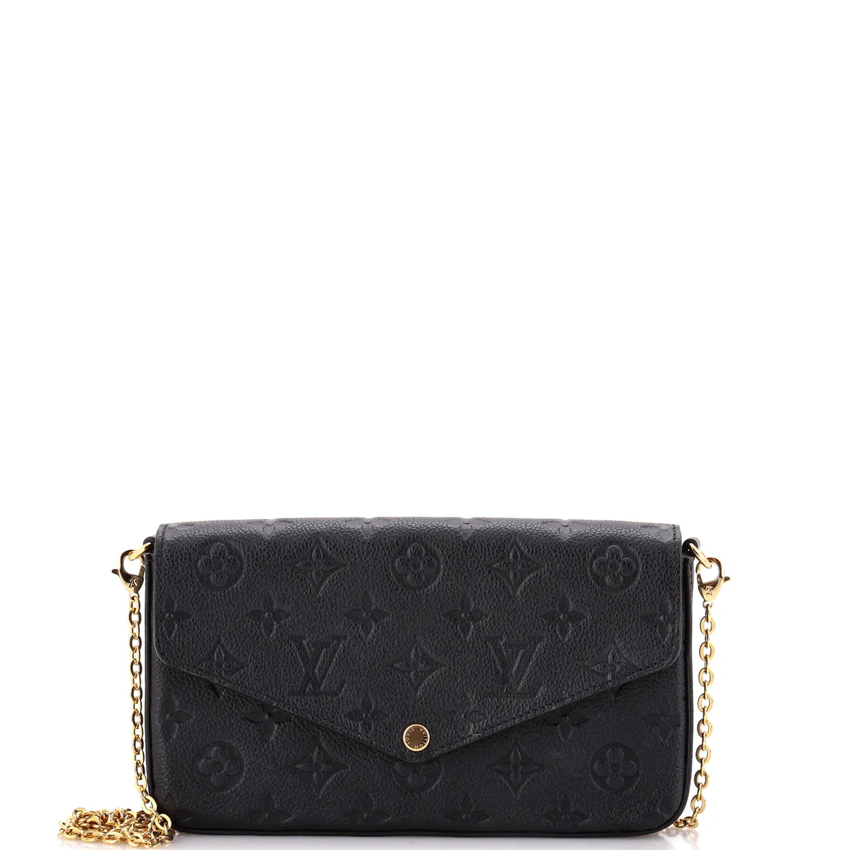 Felicie Pochette Monogram Empreinte Leather - Deep Luxury