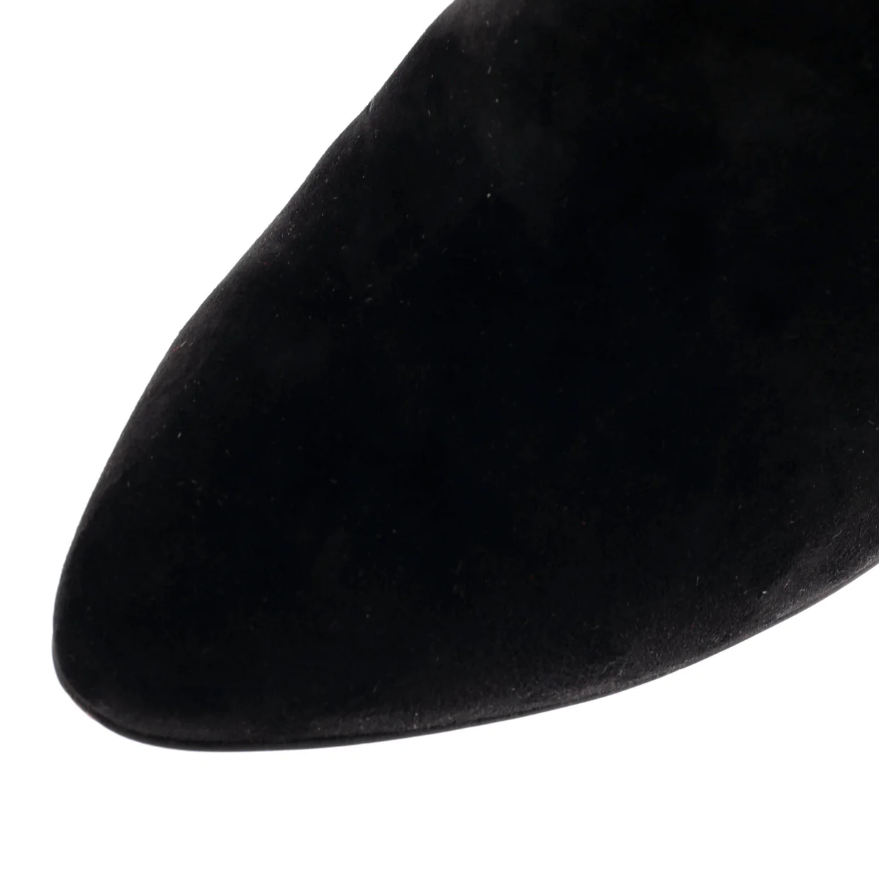 Women's Eloise Heeled Ankle Boots Suede 100 - Deep Luxury