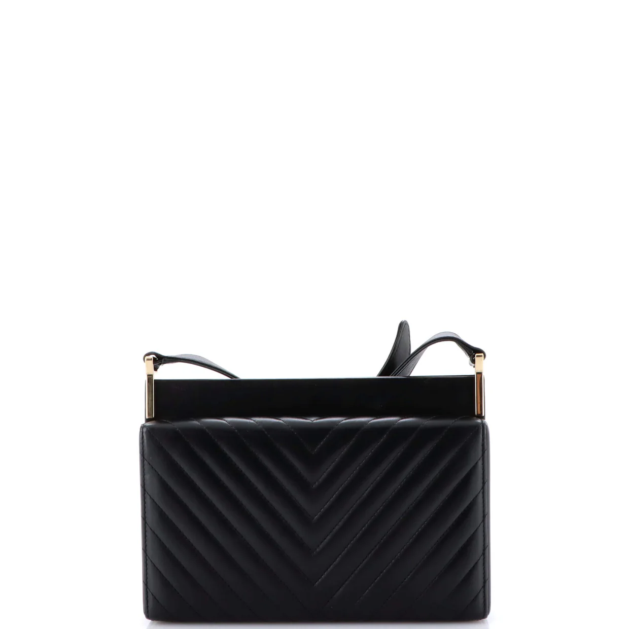 Reissue Clutch Bag Chevron Lambskin - Deep Luxury
