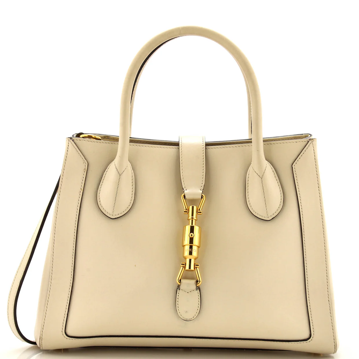 Jackie 1961 Tote Leather Medium - Deep Luxury