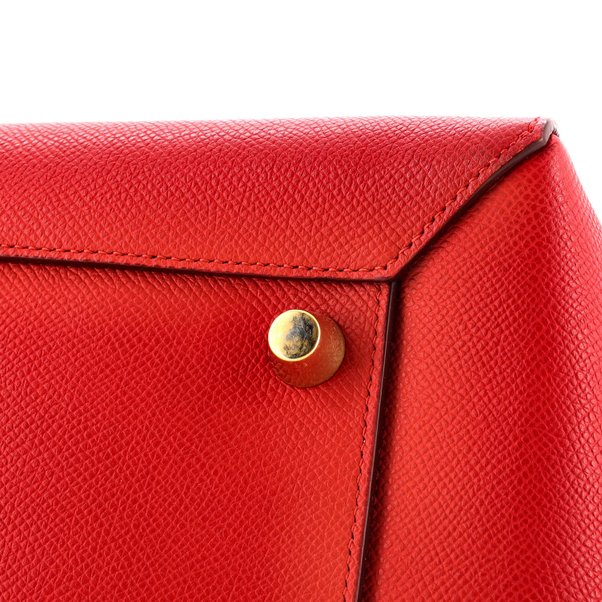 Belt Bag Textured Leather Mini - Deep Luxury