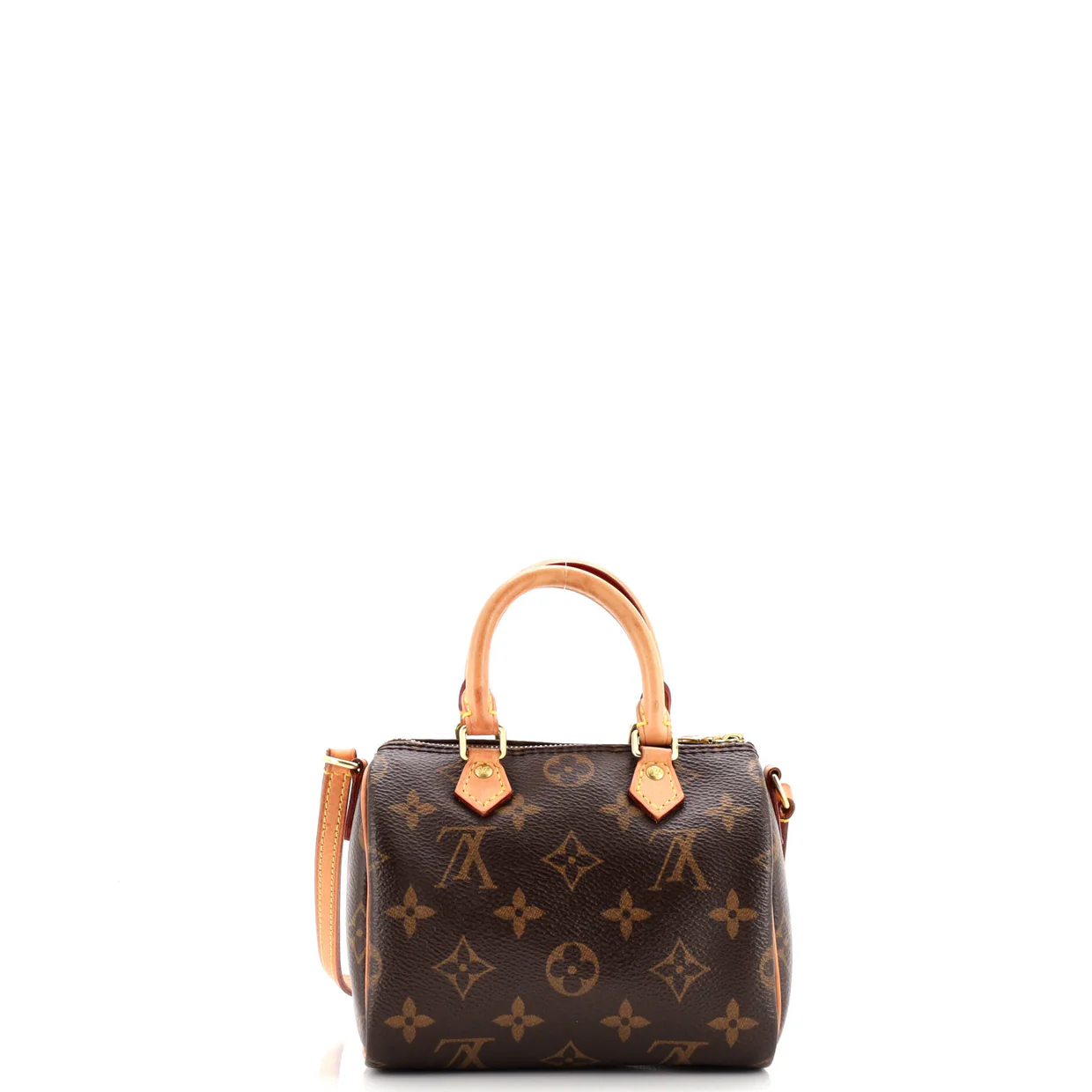 Speedy Bandouliere Bag Monogram Canvas Nano - Deep Luxury