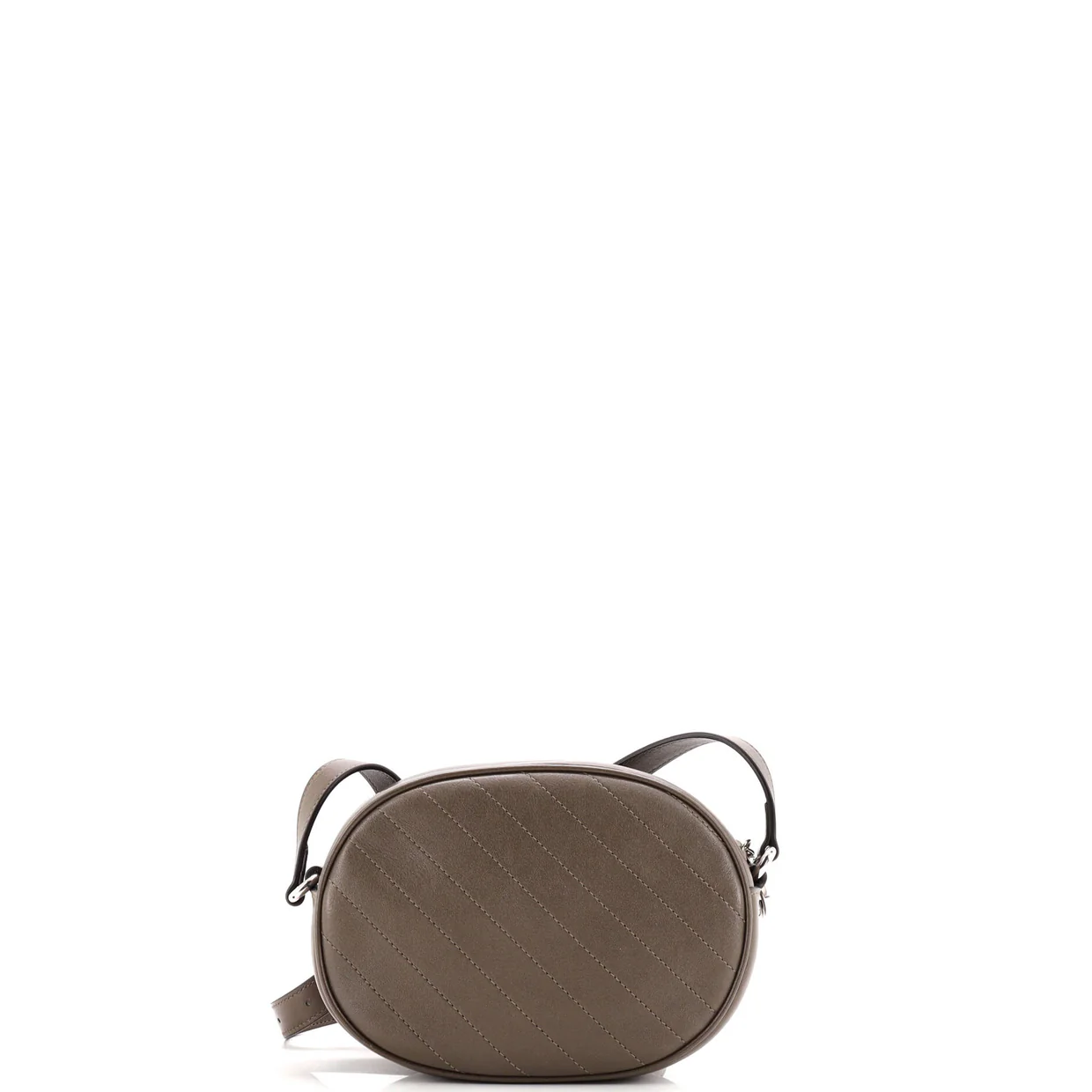 Blondie NM Round Camera Bag Diagonal Quilted Leather - Deep Luxury