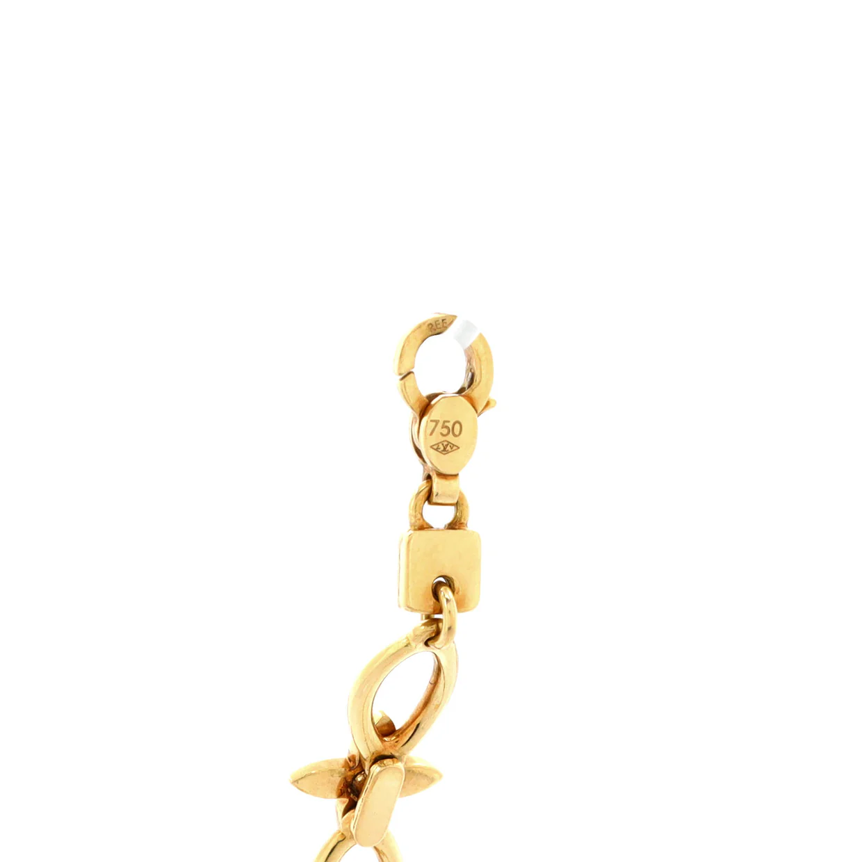 Idylle Blossom Link Bracelet 18K Yellow Gold - Deep Luxury