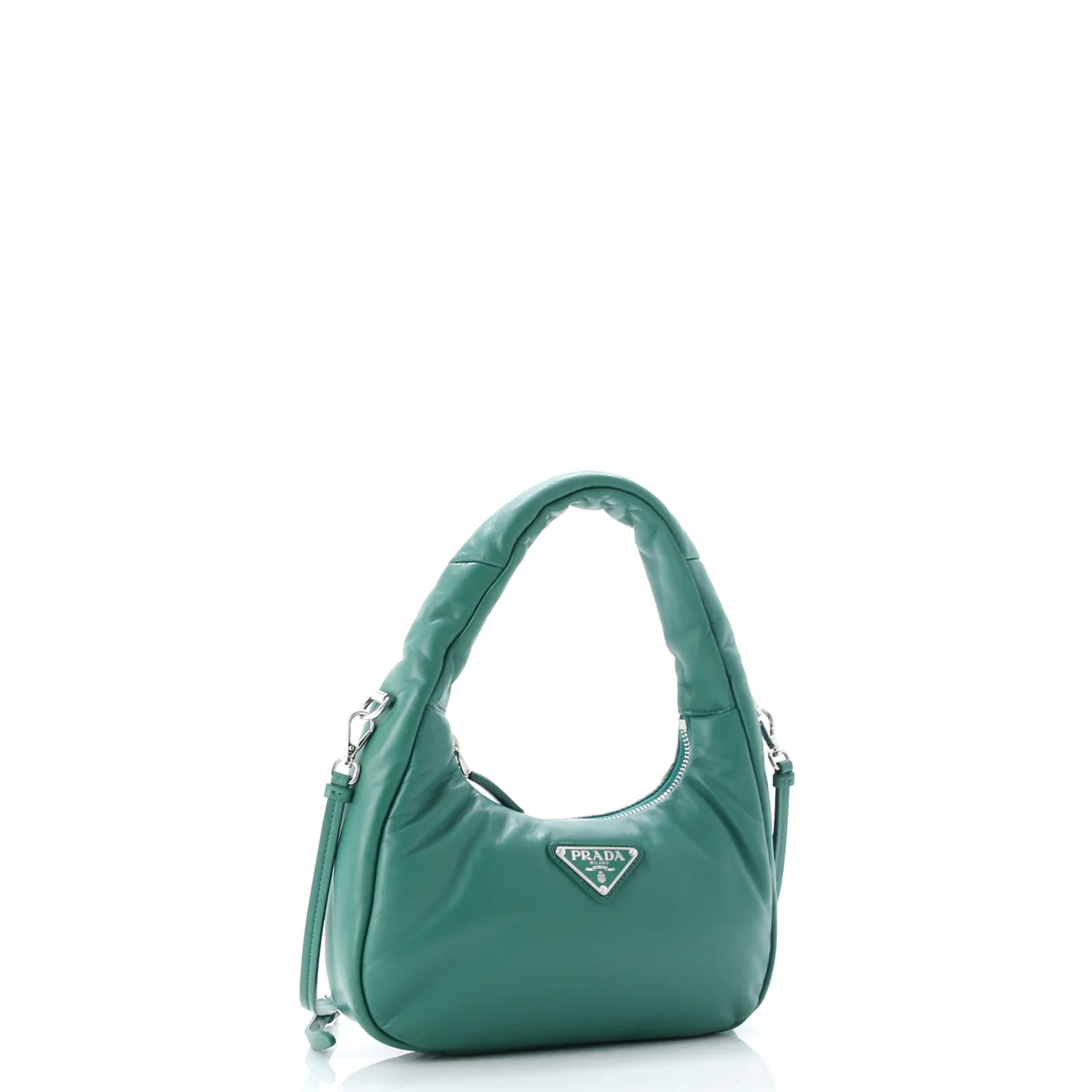 Padded Hobo Leather Mini - Deep Luxury