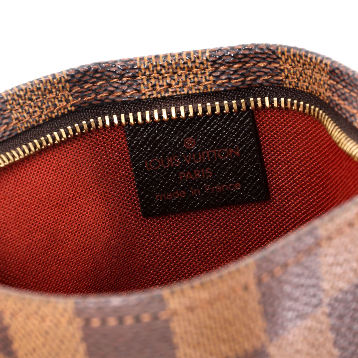 Trousse Make Up Bag Damier - Deep Luxury