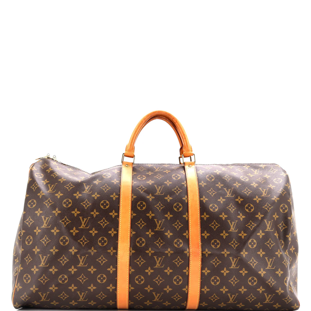 Keepall Bandouliere Bag Monogram Canvas 60 - Deep Luxury