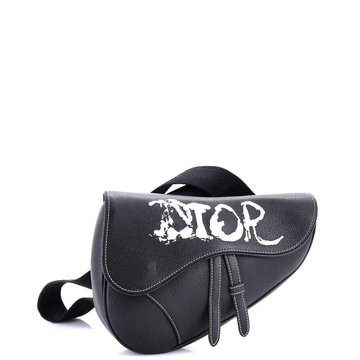 Shawn Stussy Saddle Crossbody Bag Printed Leather - Deep Luxury