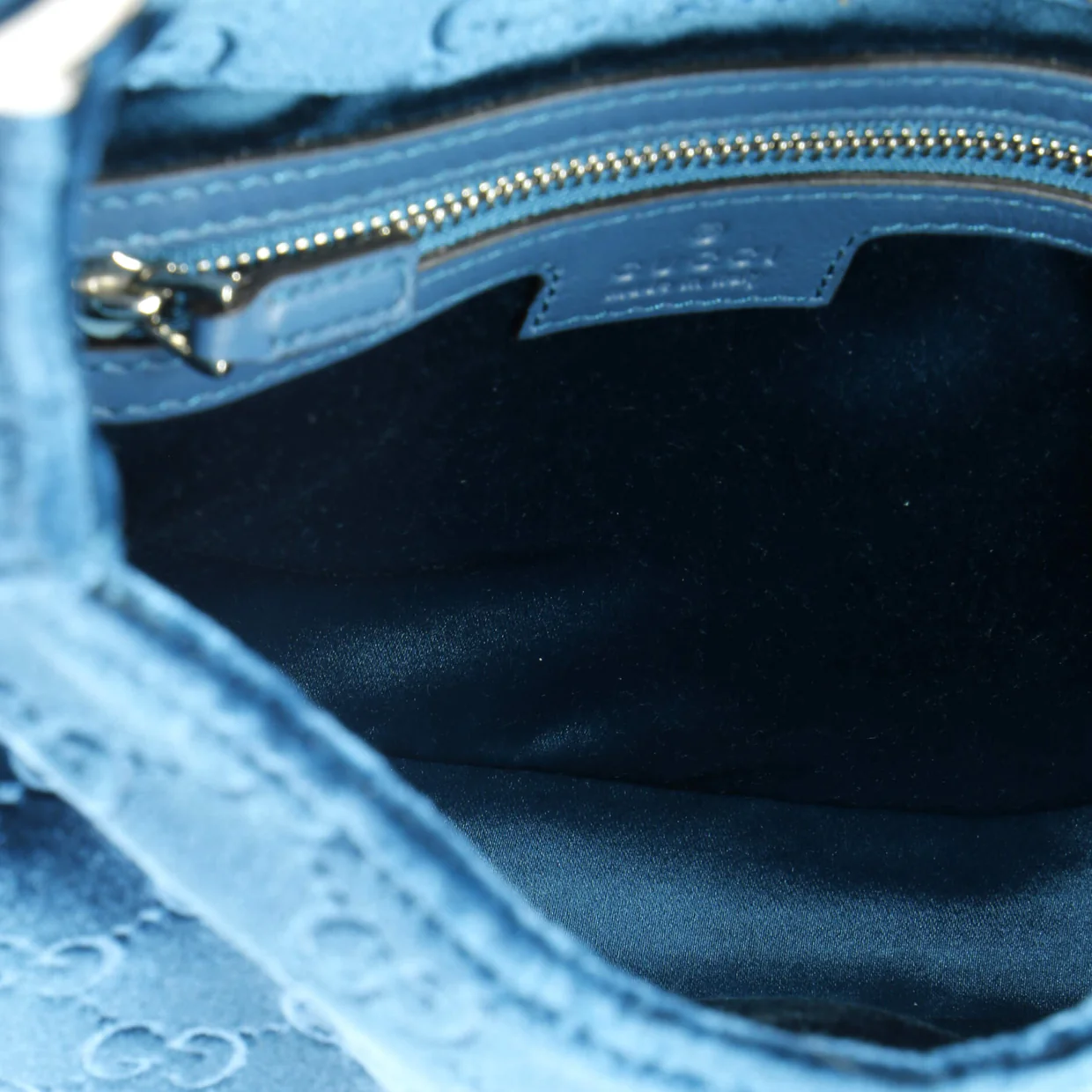 Jackie 1961 Hobo GG Velvet Small - Deep Luxury