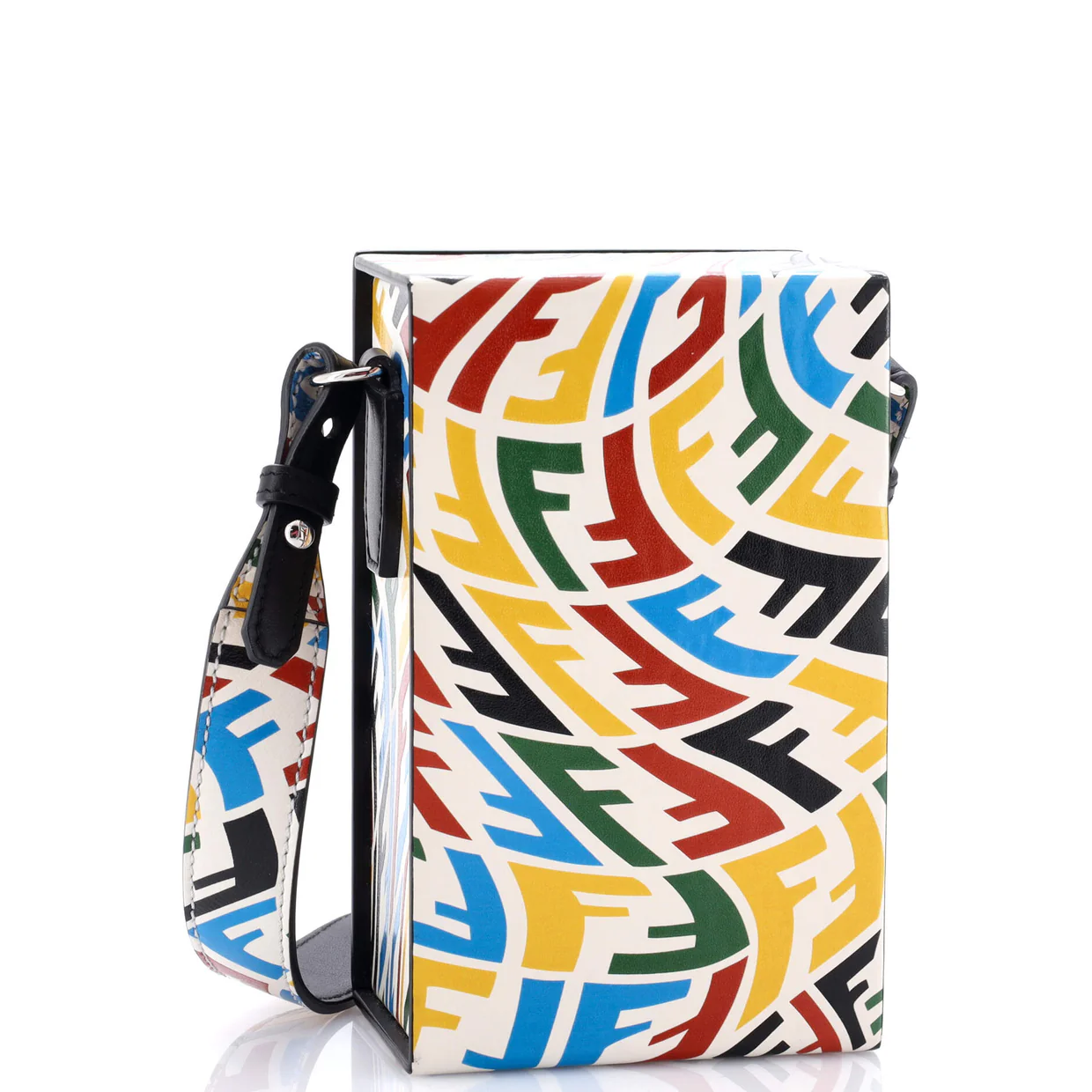 Vertical Box Crossbody Bag Vertigo Zucca Leather - Deep Luxury