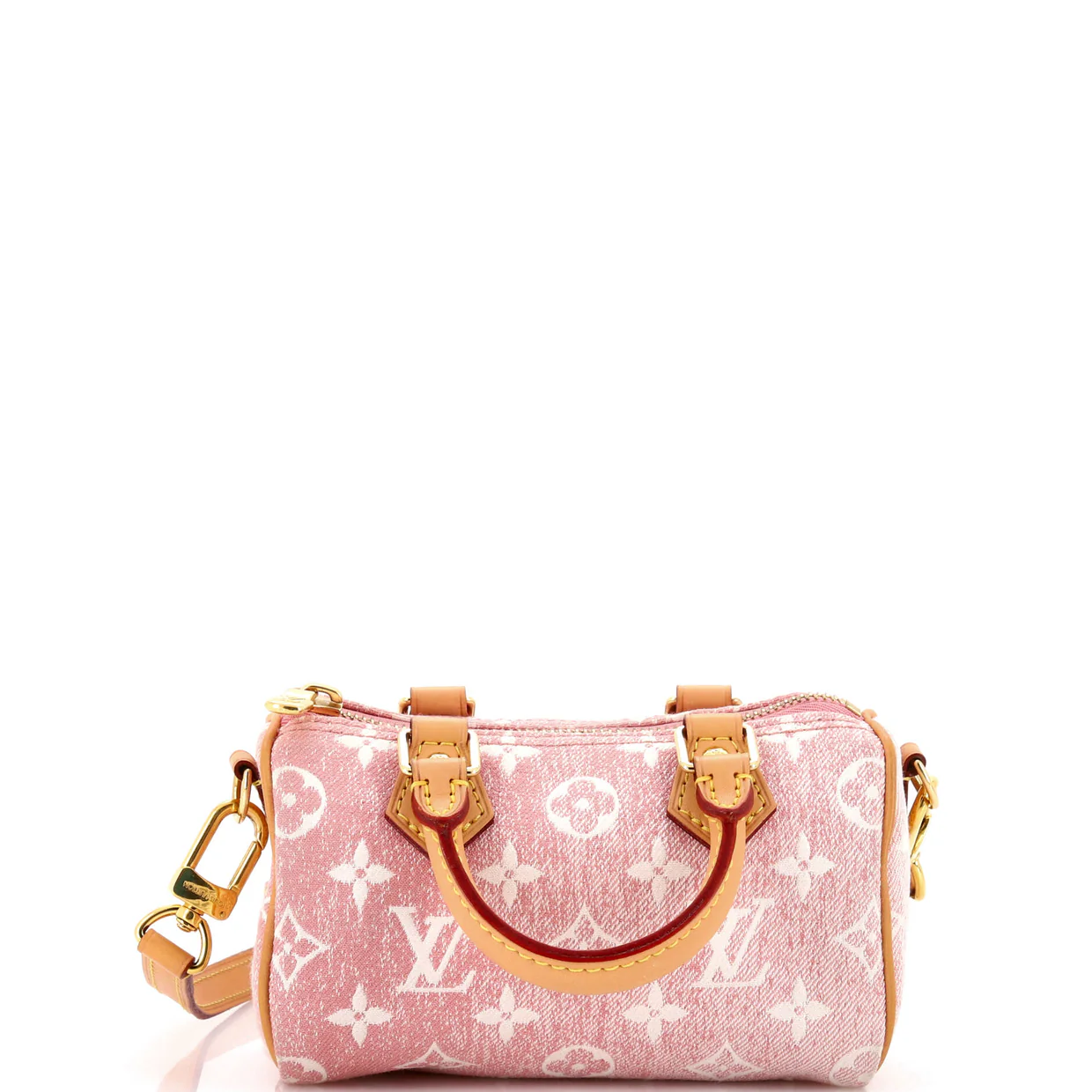 Speedy Bandouliere NM Bag Monogram Jacquard Denim Nano - Deep Luxury