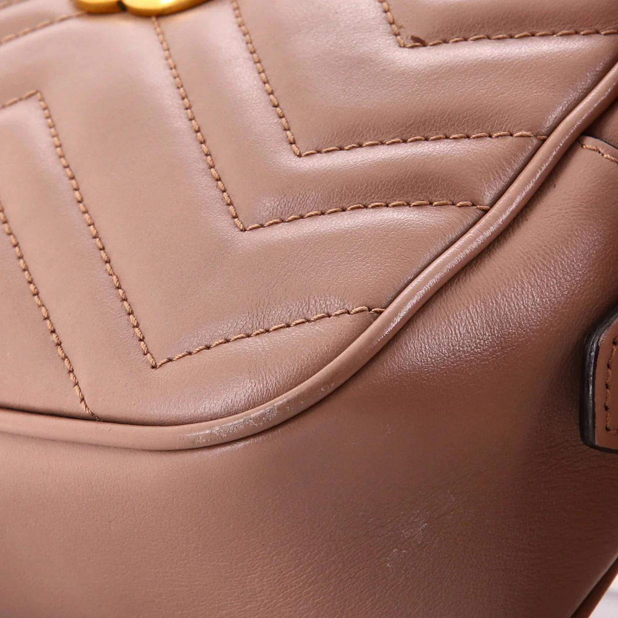 GG Marmont Shoulder Bag Matelasse Leather Mini - Deep Luxury