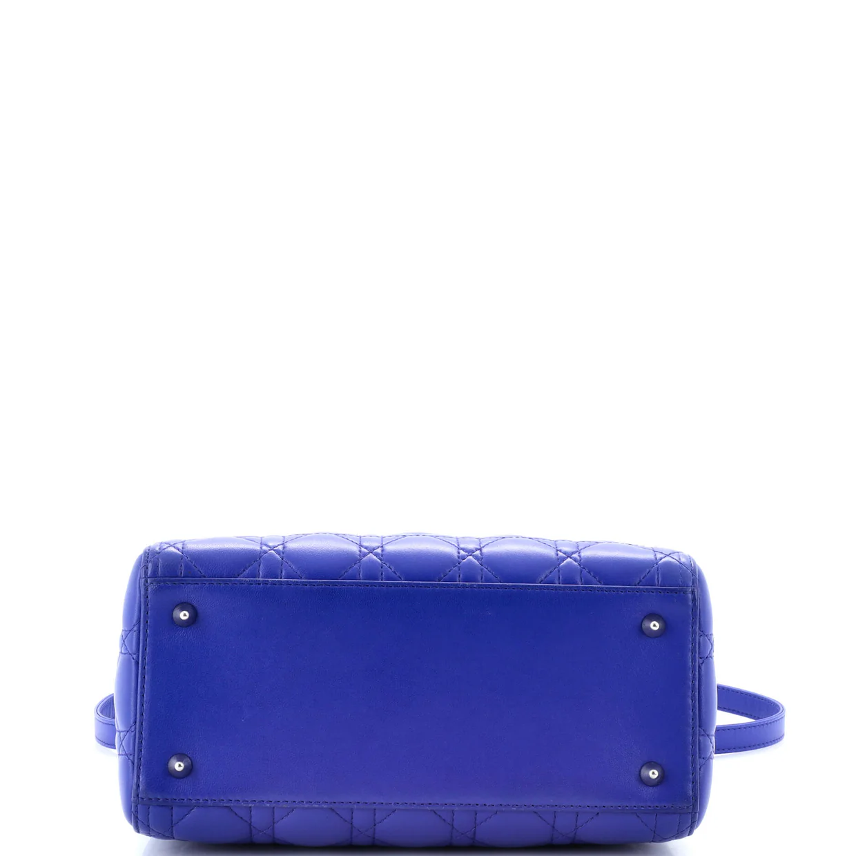 Lady Dior Bag Cannage Quilt Lambskin Medium - Deep Luxury