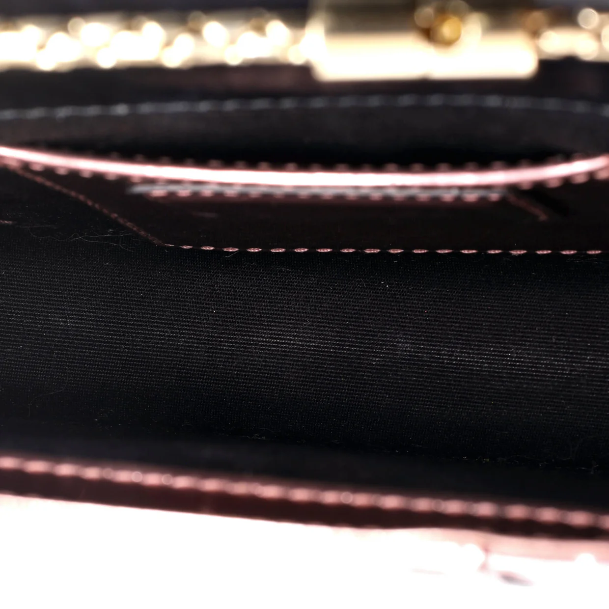 Serpenti Forever Square Shoulder Bag Metallic Leather Small - Deep Luxury