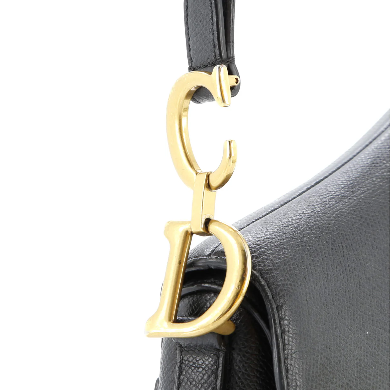 Saddle Handbag Leather Mini - Deep Luxury