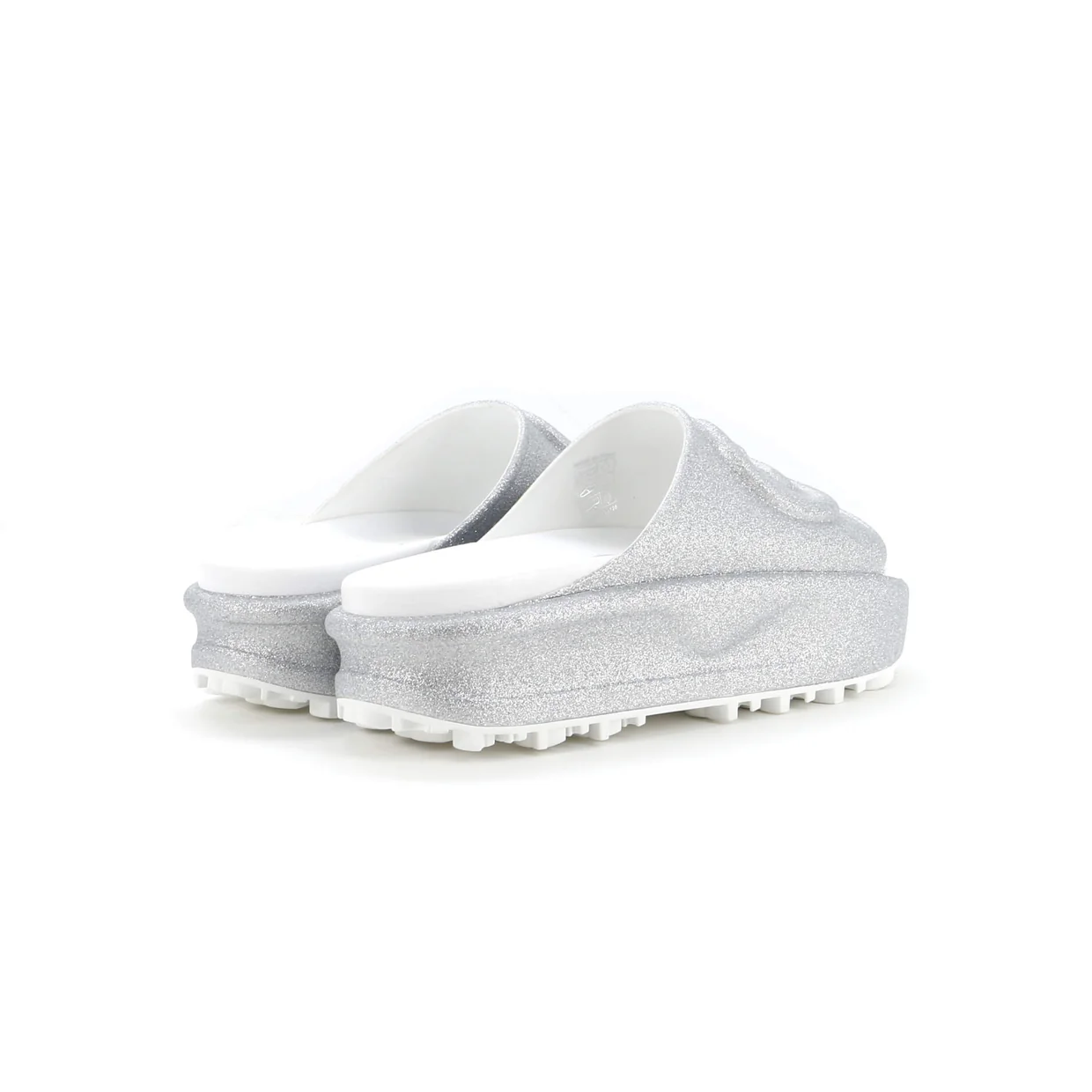 Interlocking G Platform Slide Sandals Rubber - Deep Luxury