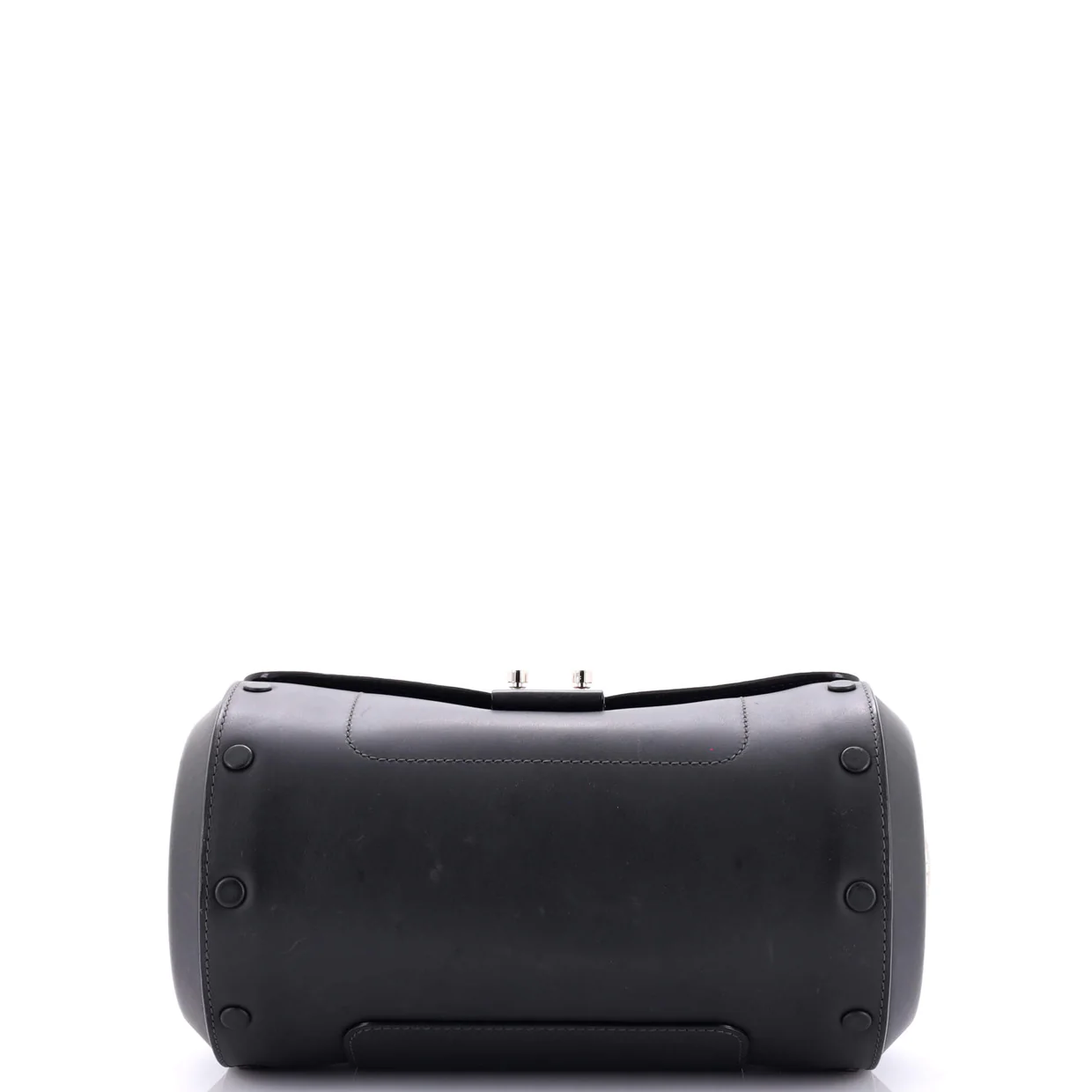 Barrel Shawl Case Bag Leather - Deep Luxury