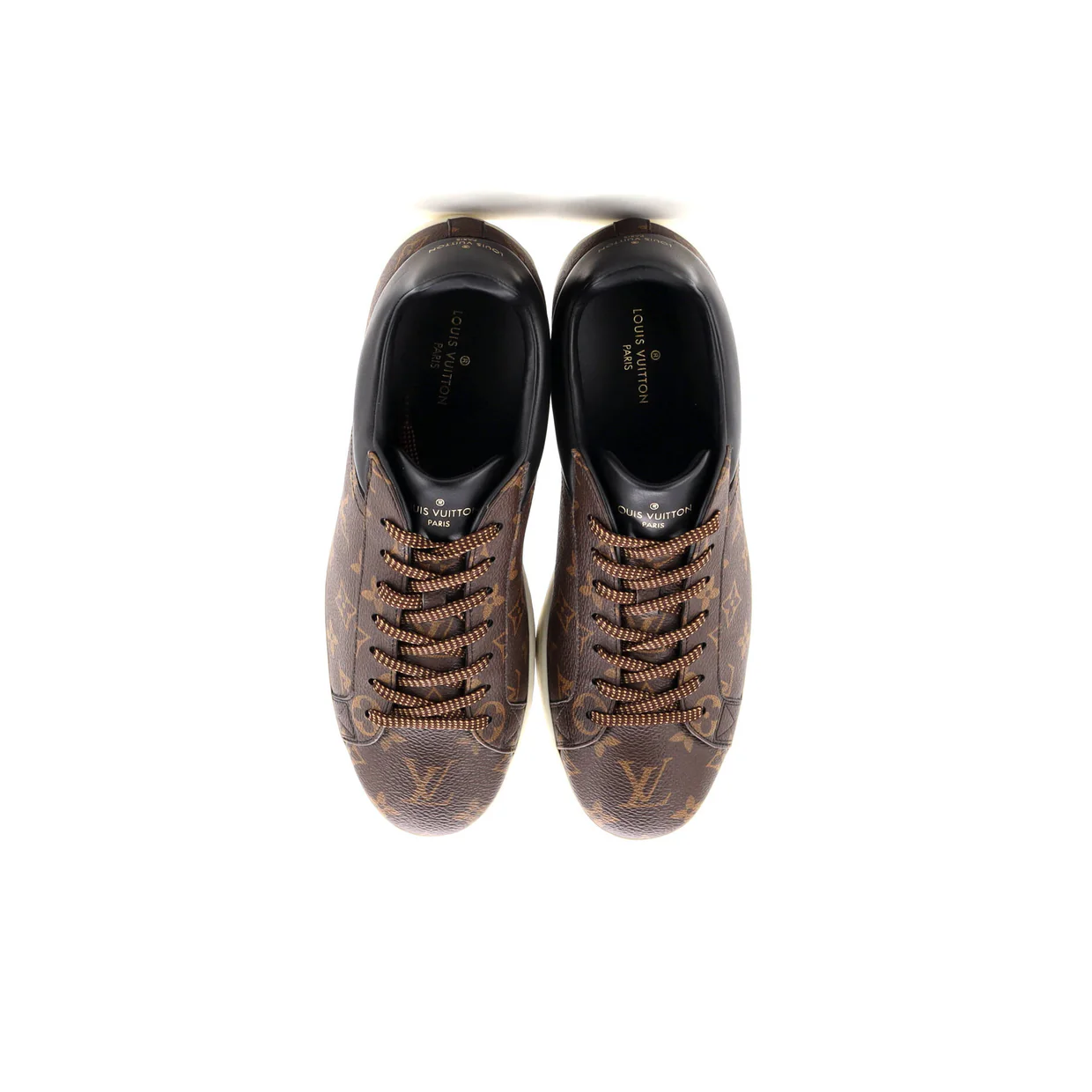 Men's Luxembourg Sneakers Monogram Canvas - Deep Luxury