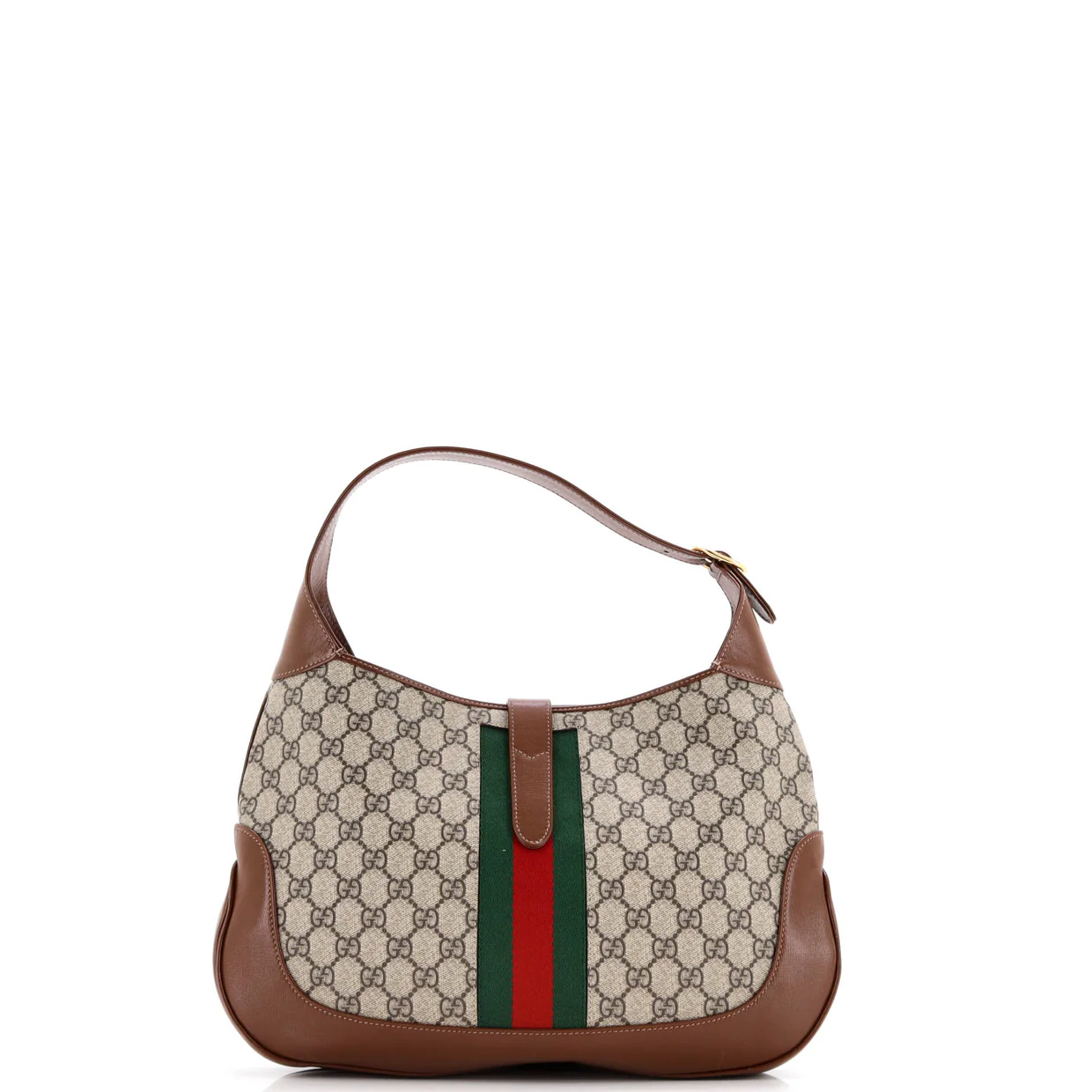 Jackie 1961 Hobo GG Coated Canvas Medium - Deep Luxury