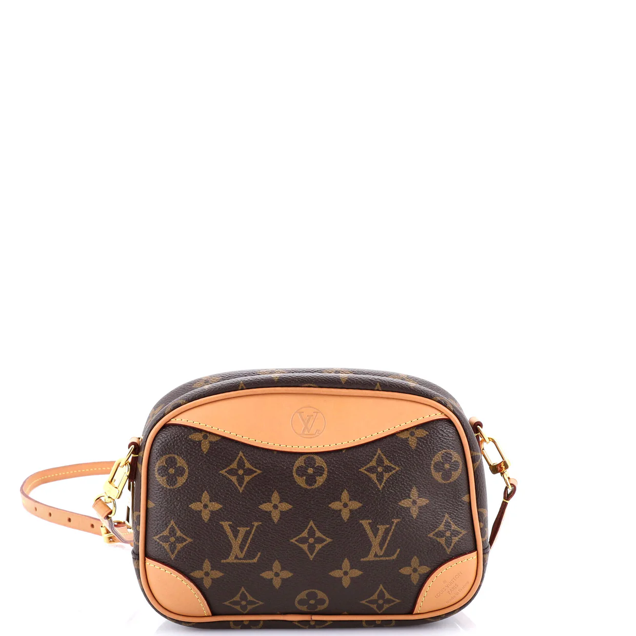 Deauville Handbag Monogram Canvas Mini - Deep Luxury