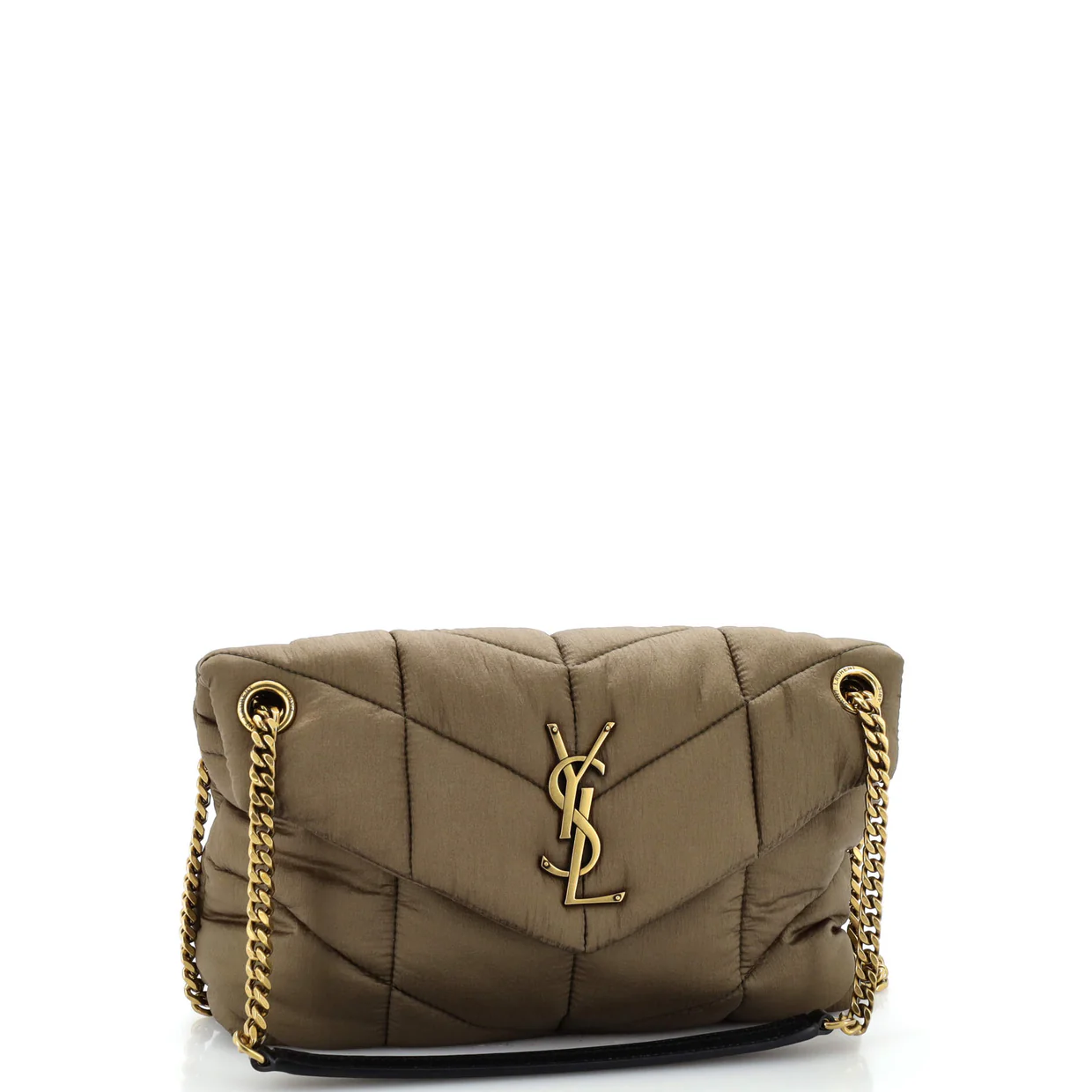 Loulou Puffer Shoulder Bag Quilted Nylon Small - Deep Luxury