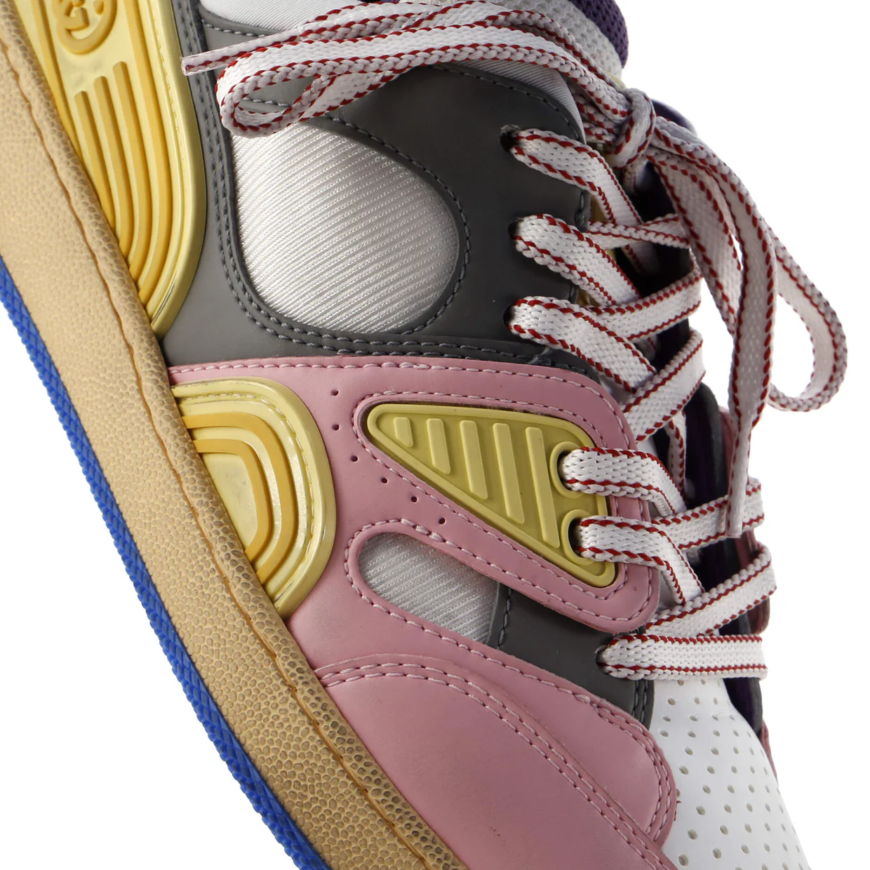 Basket Low-Top Sneakers Demetra with Fabric - Deep Luxury
