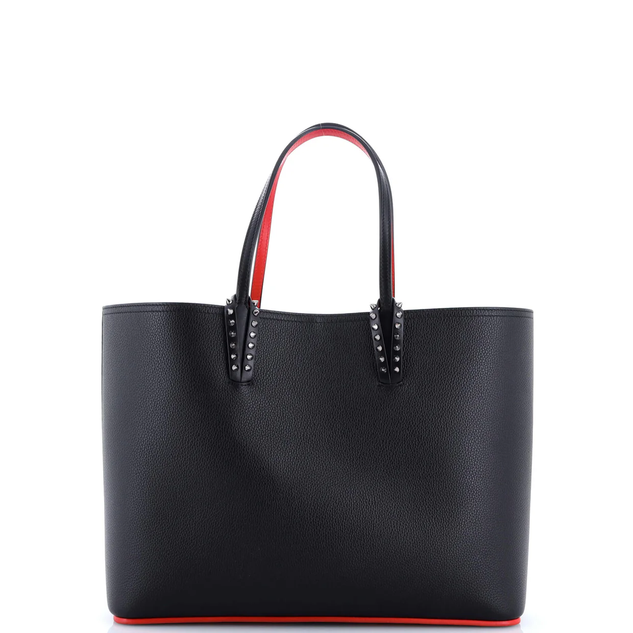 Cabata East West Tote Leather Large - Deep Luxury