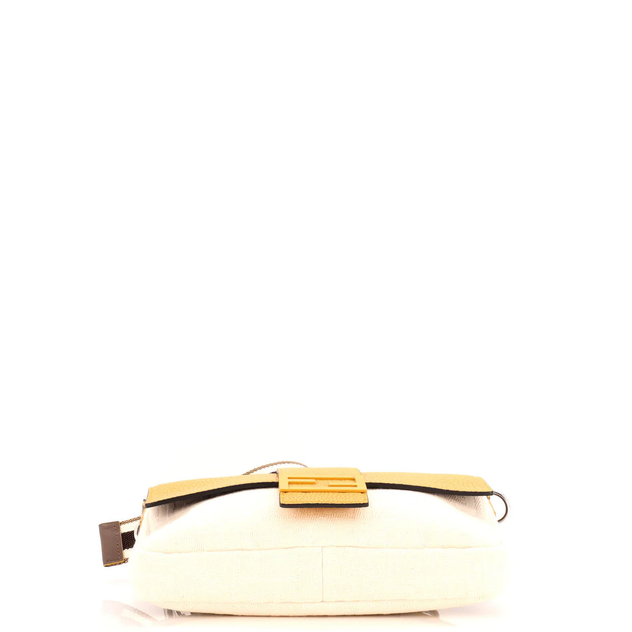 Baguette Convertible Belt Bag Zucca Canvas with Canvas and Leather Medium - Deep Luxury