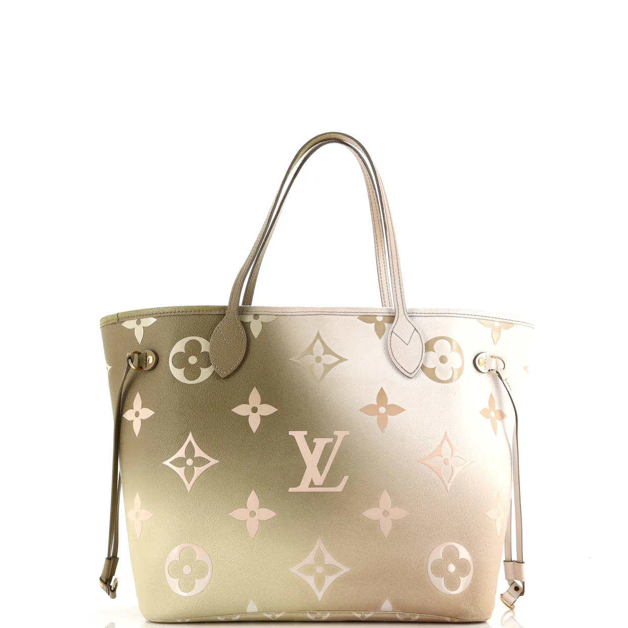 Neverfull NM Tote Spring in the City Monogram Giant Canvas MM - Deep Luxury