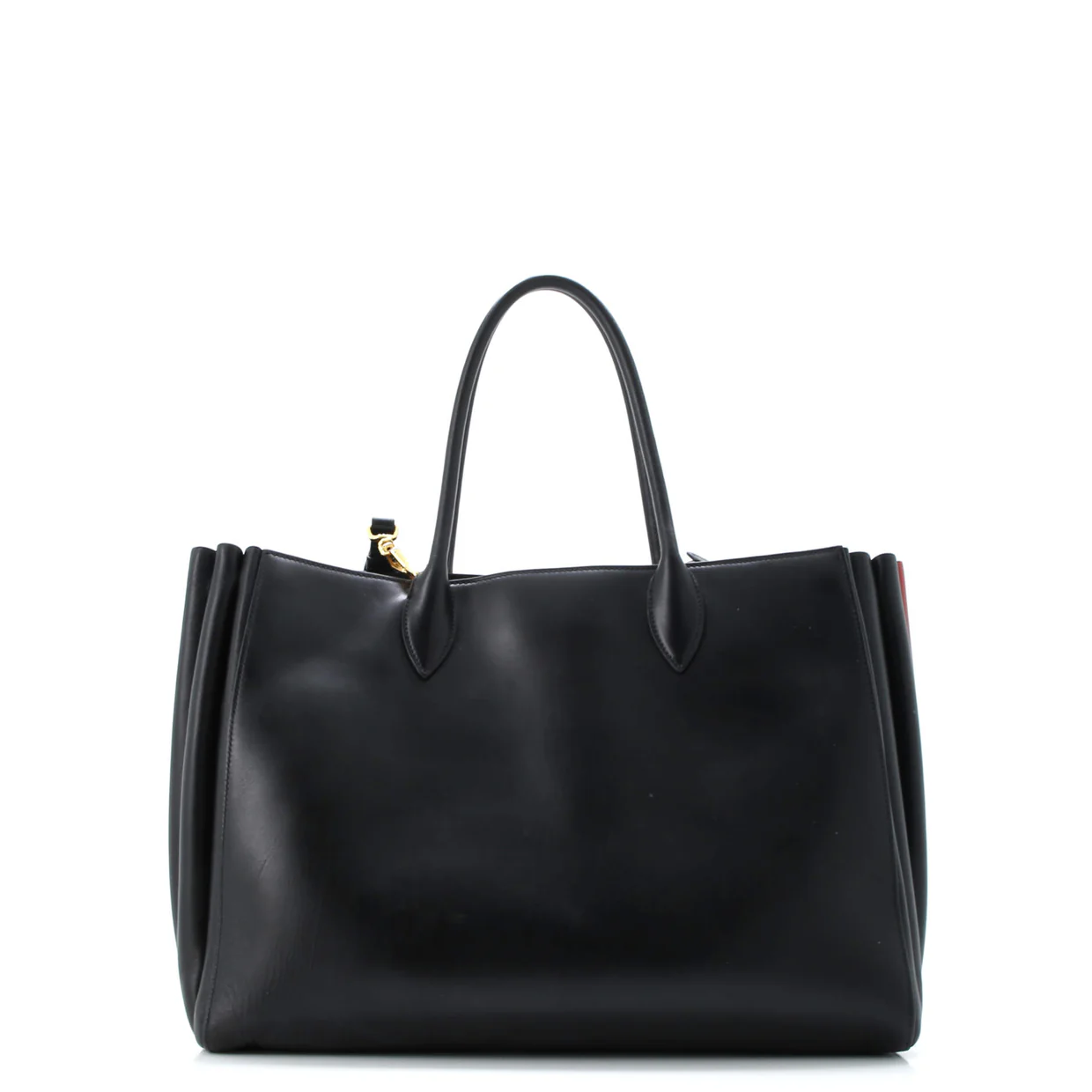 Soft Bibliotheque Tote City Calfskin Large - Deep Luxury