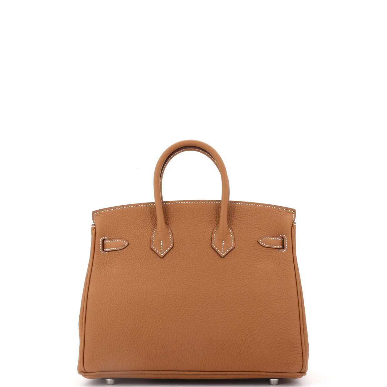 Birkin Handbag Gold Togo with Palladium Hardware 25 - Deep Luxury