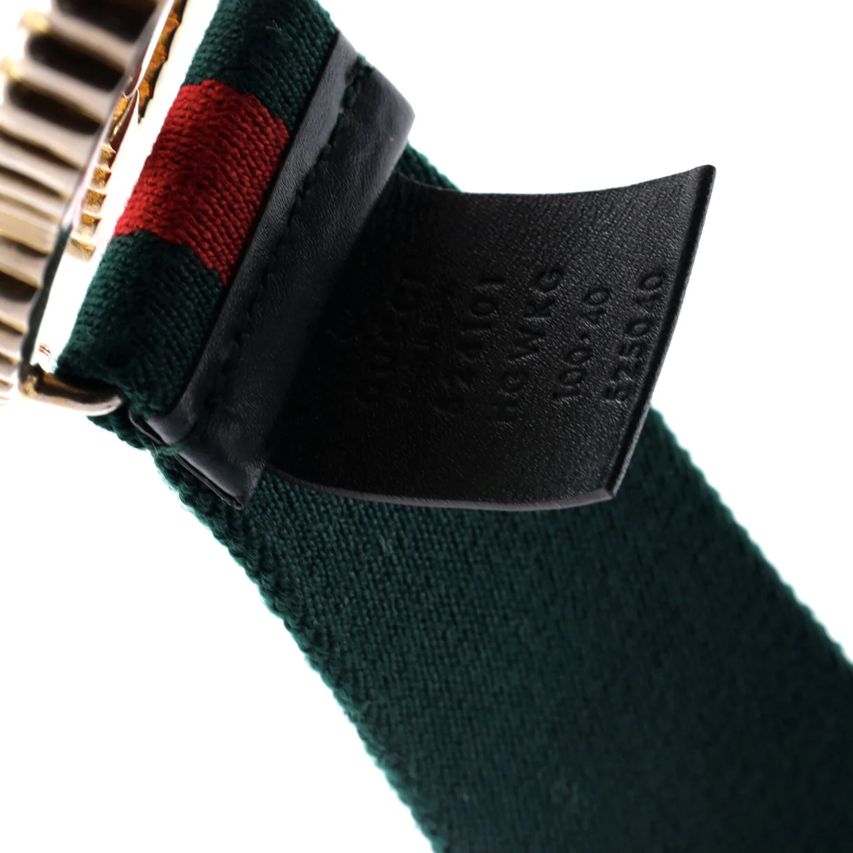 GG Torchon Web Belt Canvas Wide 100 - Deep Luxury