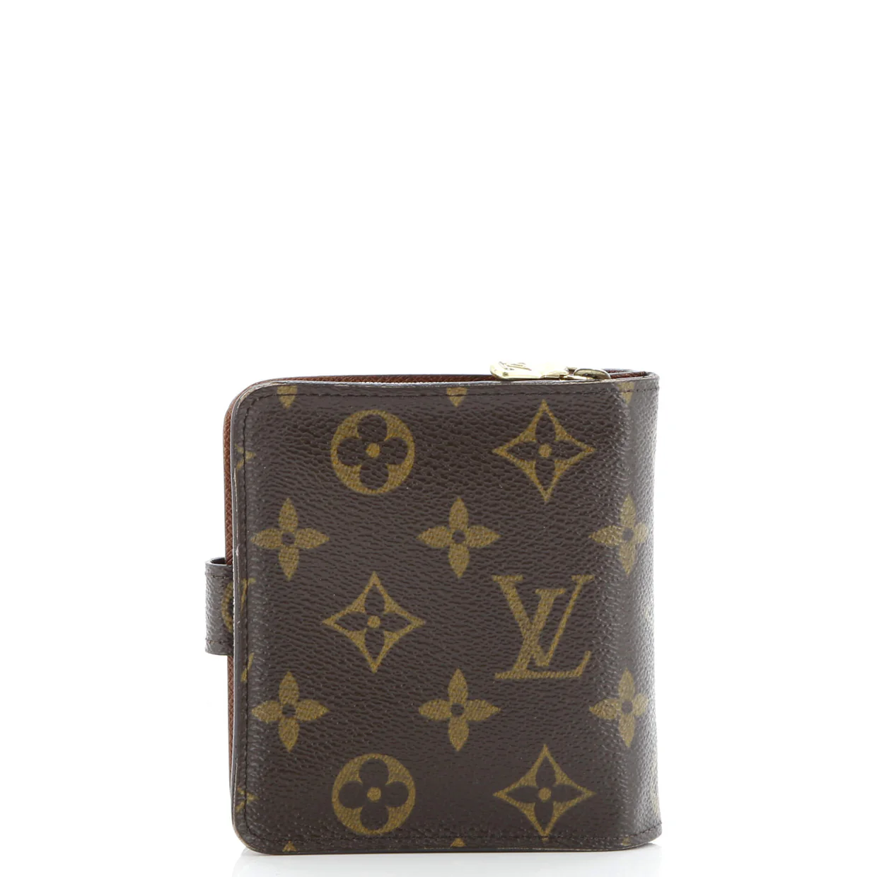 Compact Zippe Wallet Monogram Canvas - Deep Luxury