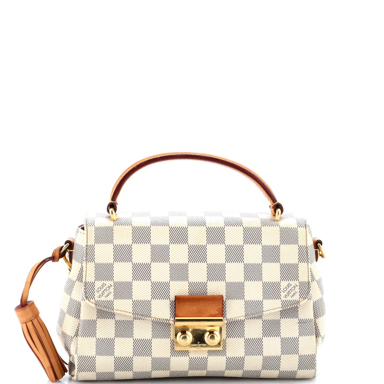 Croisette Handbag Damier - Deep Luxury