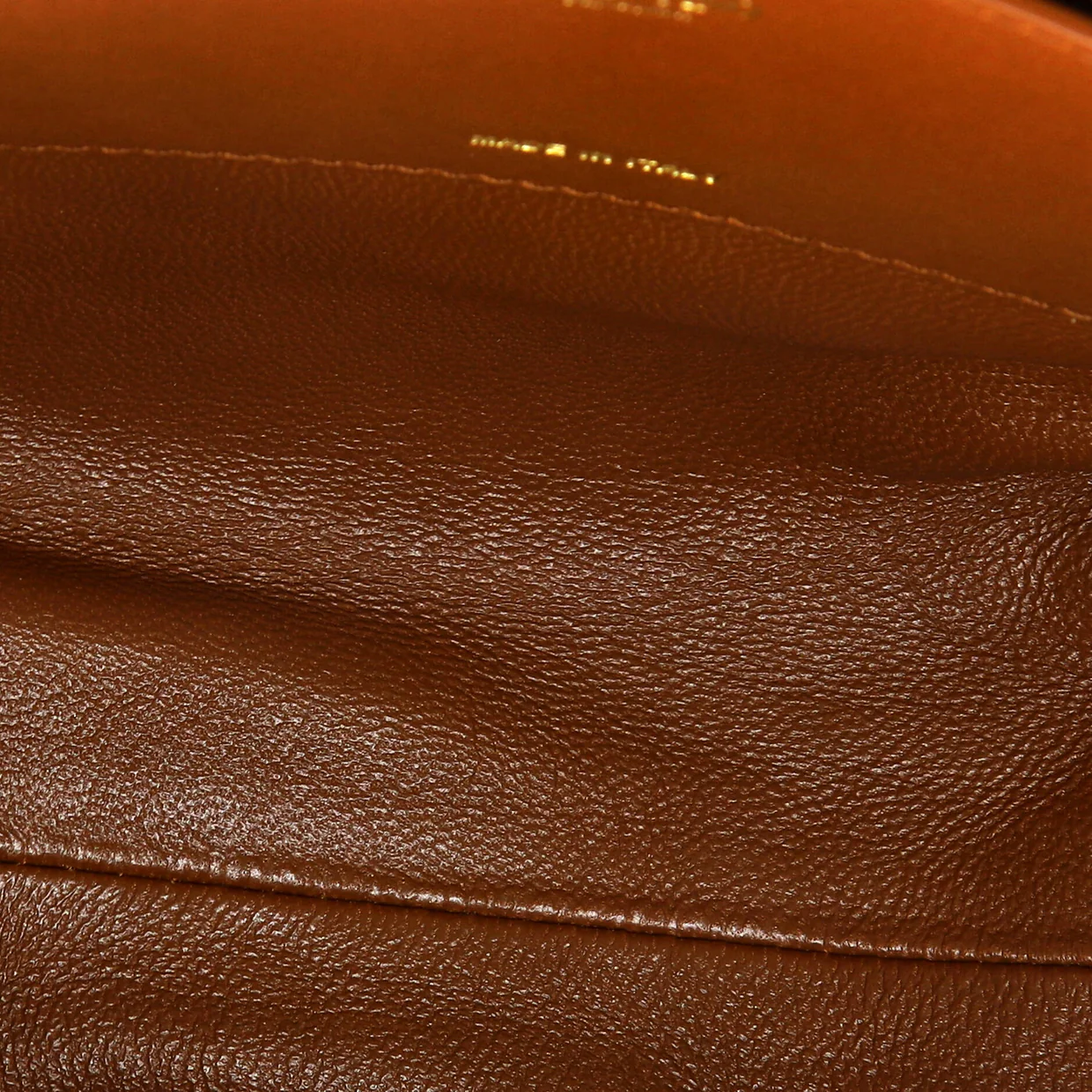 VLogo Pouf Bucket Bag Leather Mini - Deep Luxury