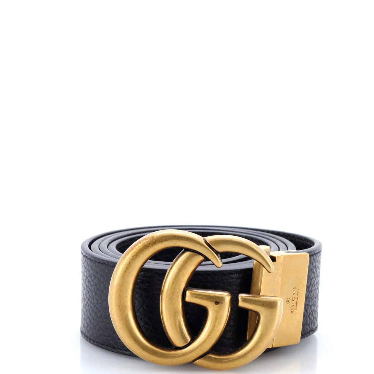 GG Marmont Reversible Belt Leather Wide 105 - Deep Luxury