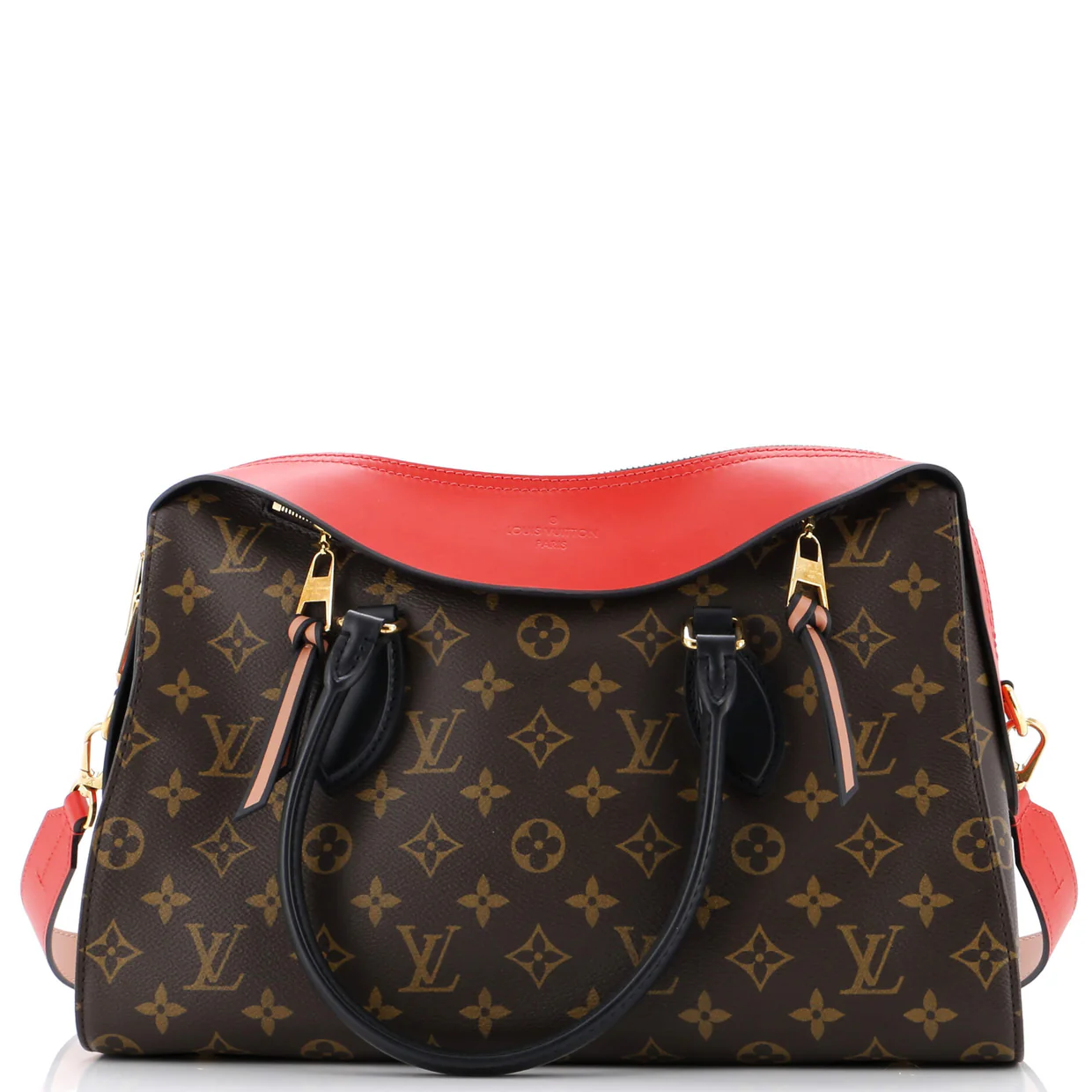 Tuileries Handbag Monogram Canvas with Leather - Deep Luxury
