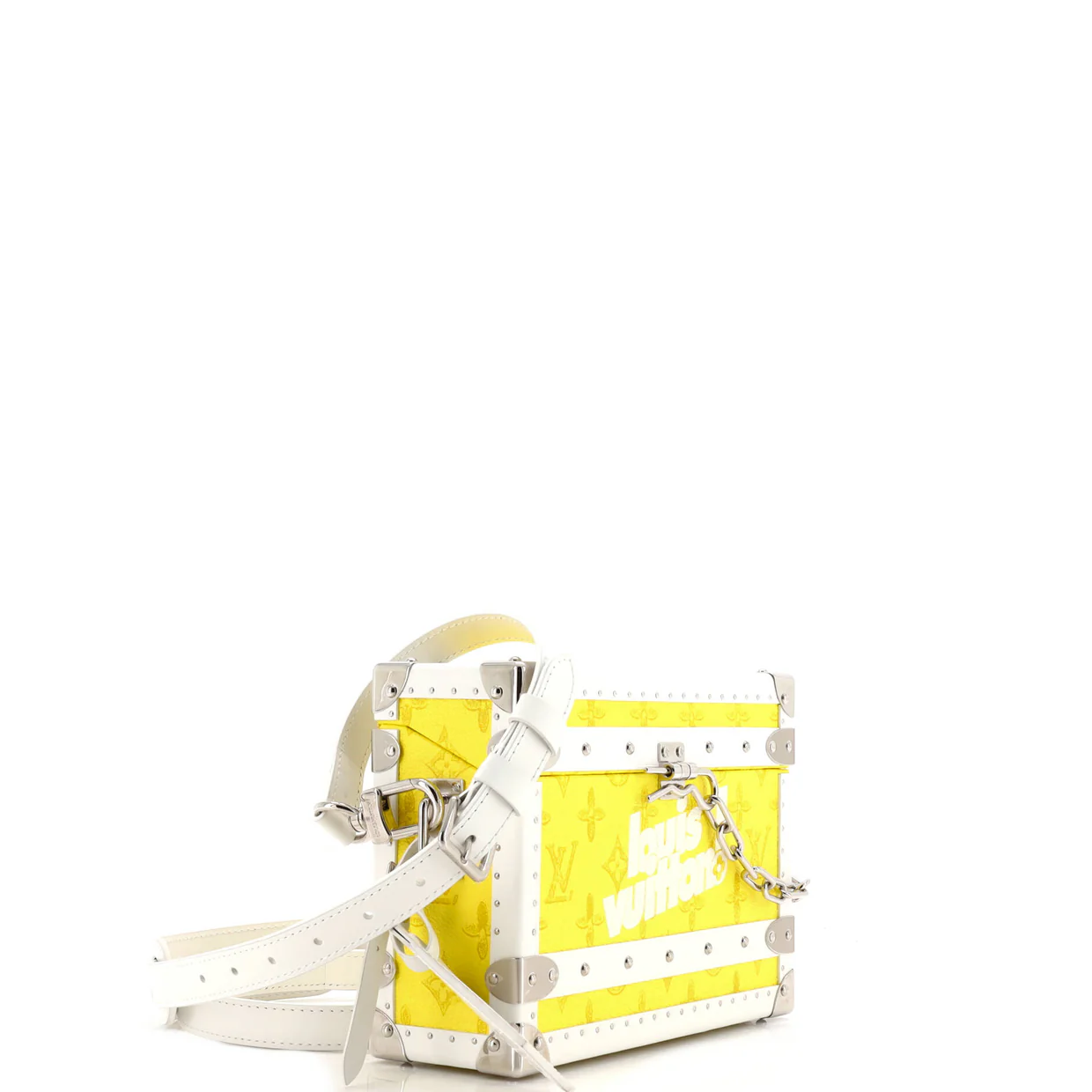 Clutch Box Bag Everyday Signature Vintage Monogram Canvas - Deep Luxury