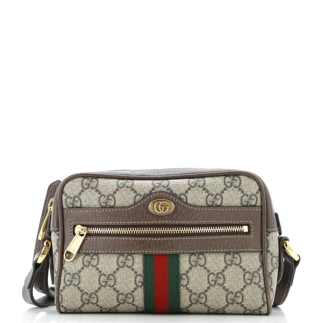 Ophidia Shoulder Bag GG Coated Canvas Mini - Deep Luxury