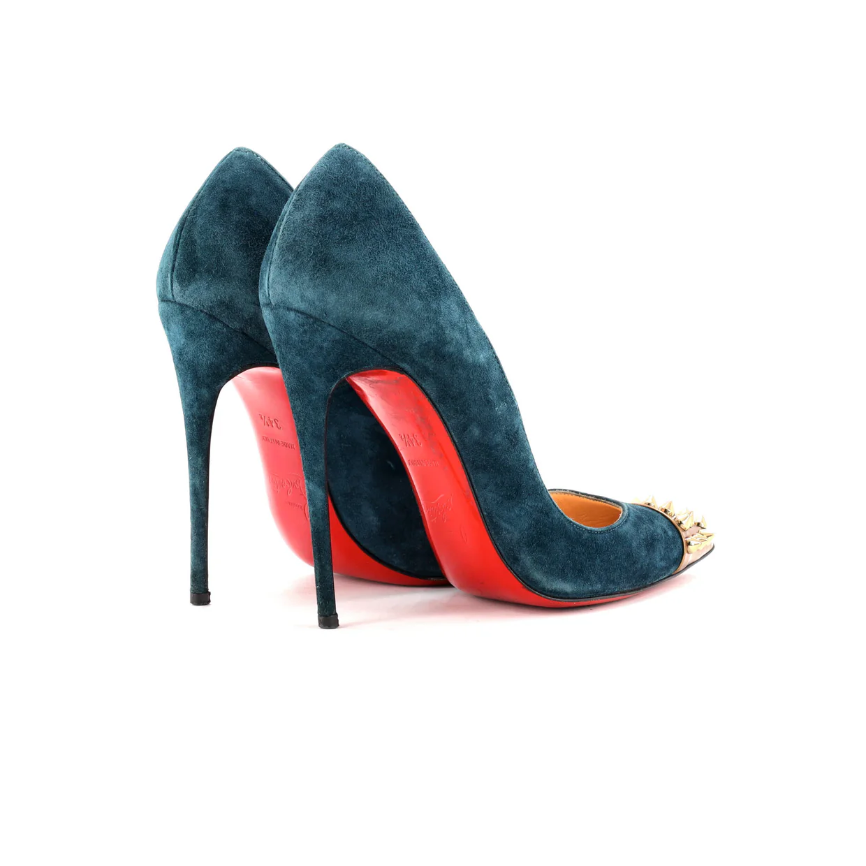 Women's Geo Pumps Suede 100 - Deep Luxury