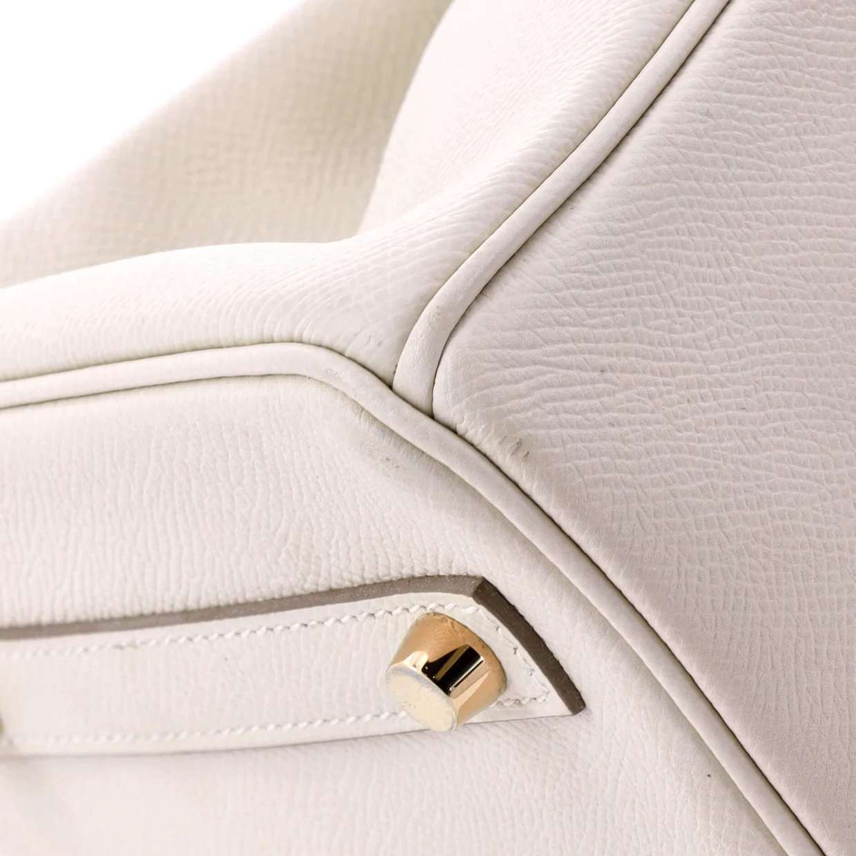 Birkin Handbag Light Epsom with Gold Hardware 30 - Deep Luxury