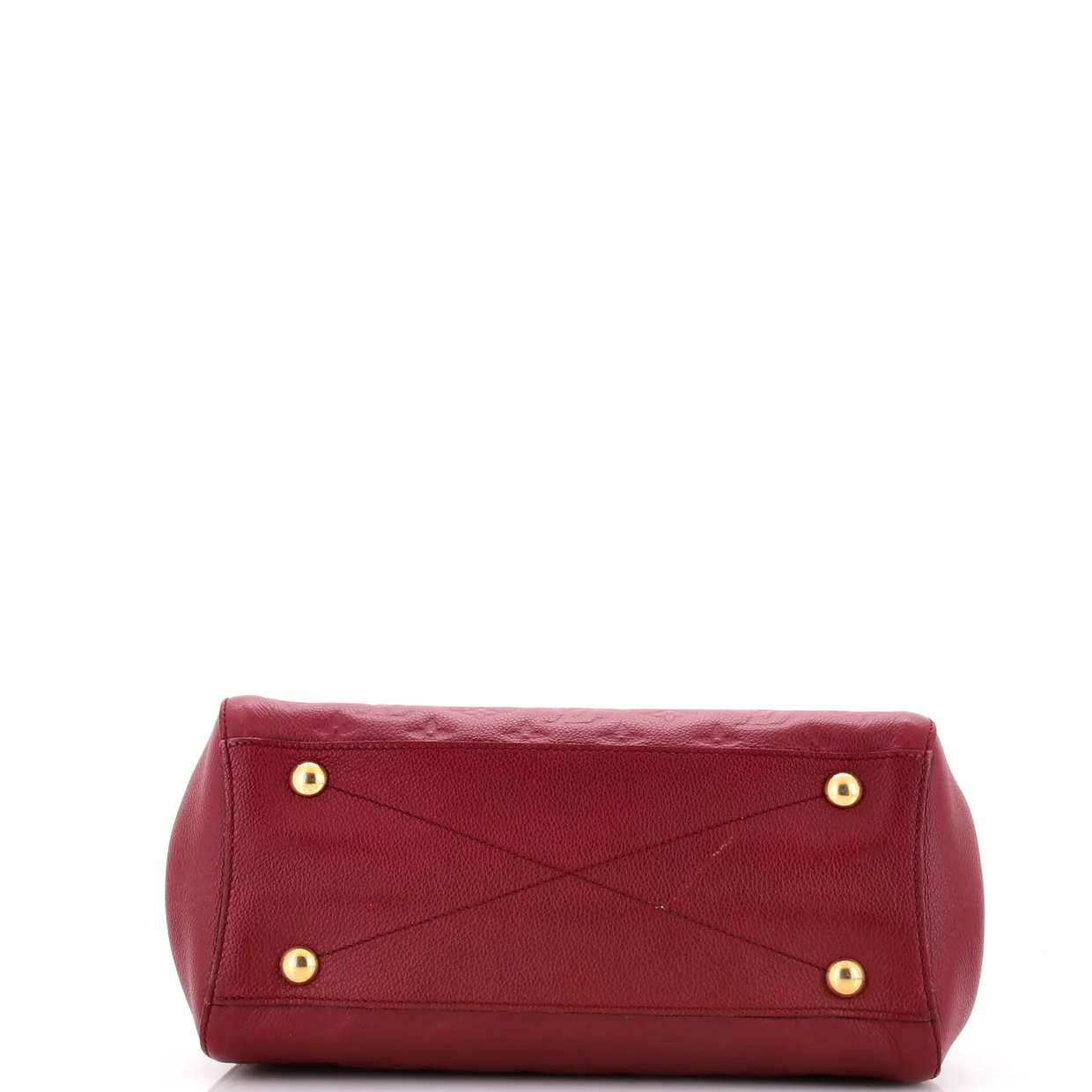 Montaigne Handbag Monogram Empreinte Leather MM - Deep Luxury